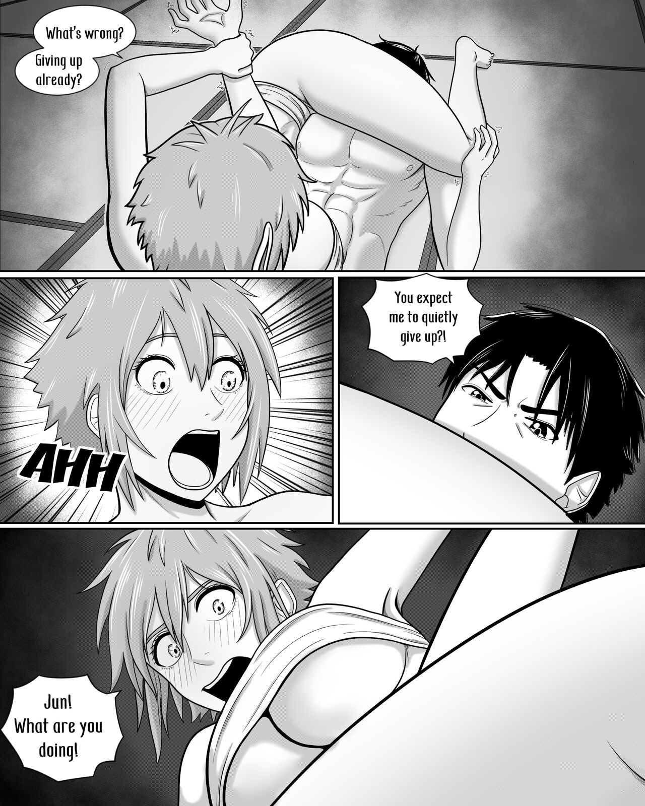 [Hentia-chan] Tomo-chan wa Onnanoko! Ai no Asekkaki Sumo! | Tomo-chan is a Girl! Sweaty Sumo of Love! (Tomo-chan wa Onnanoko!) [English] Bildnummer 12