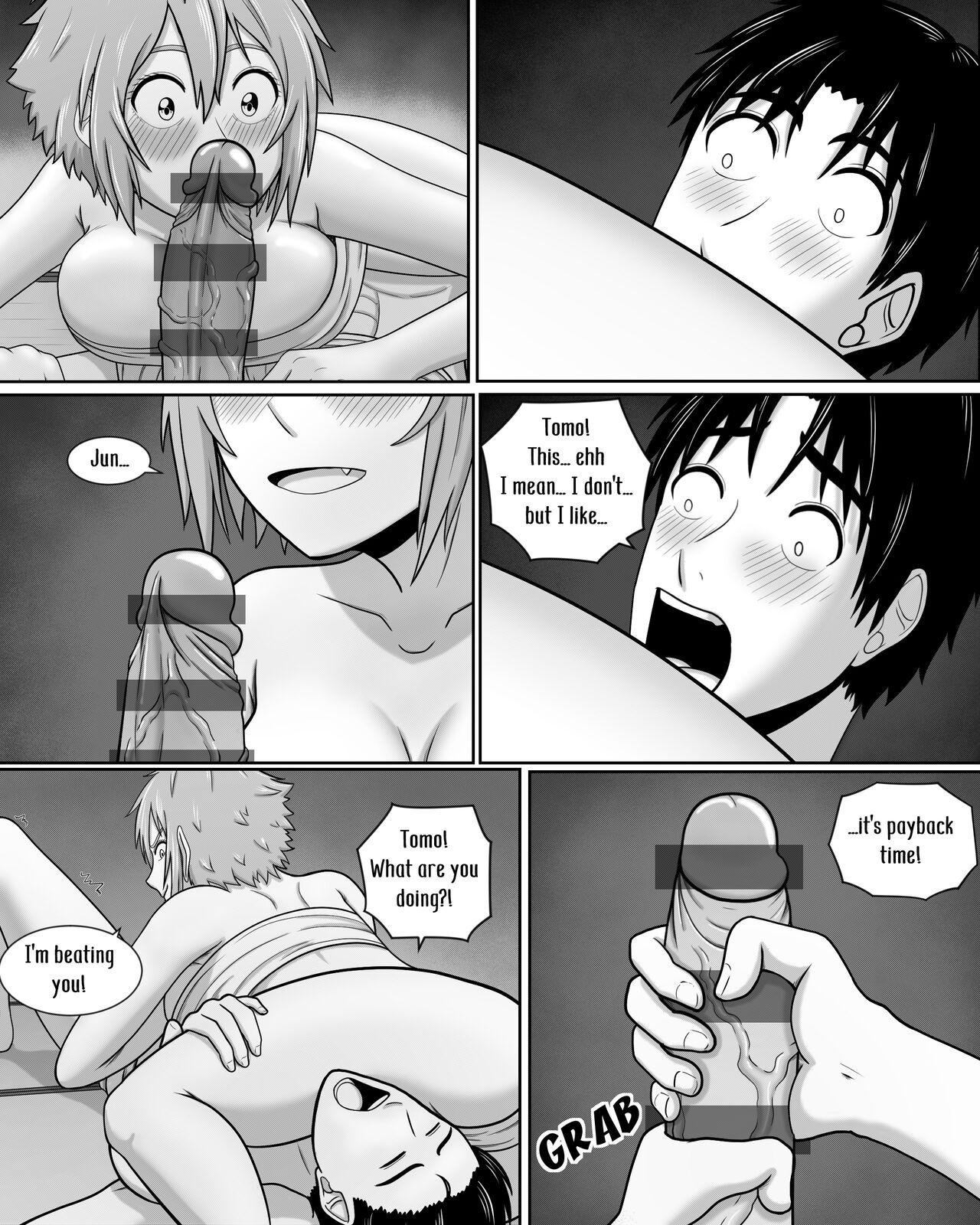 [Hentia-chan] Tomo-chan wa Onnanoko! Ai no Asekkaki Sumo! | Tomo-chan is a Girl! Sweaty Sumo of Love! (Tomo-chan wa Onnanoko!) [English] Bildnummer 15