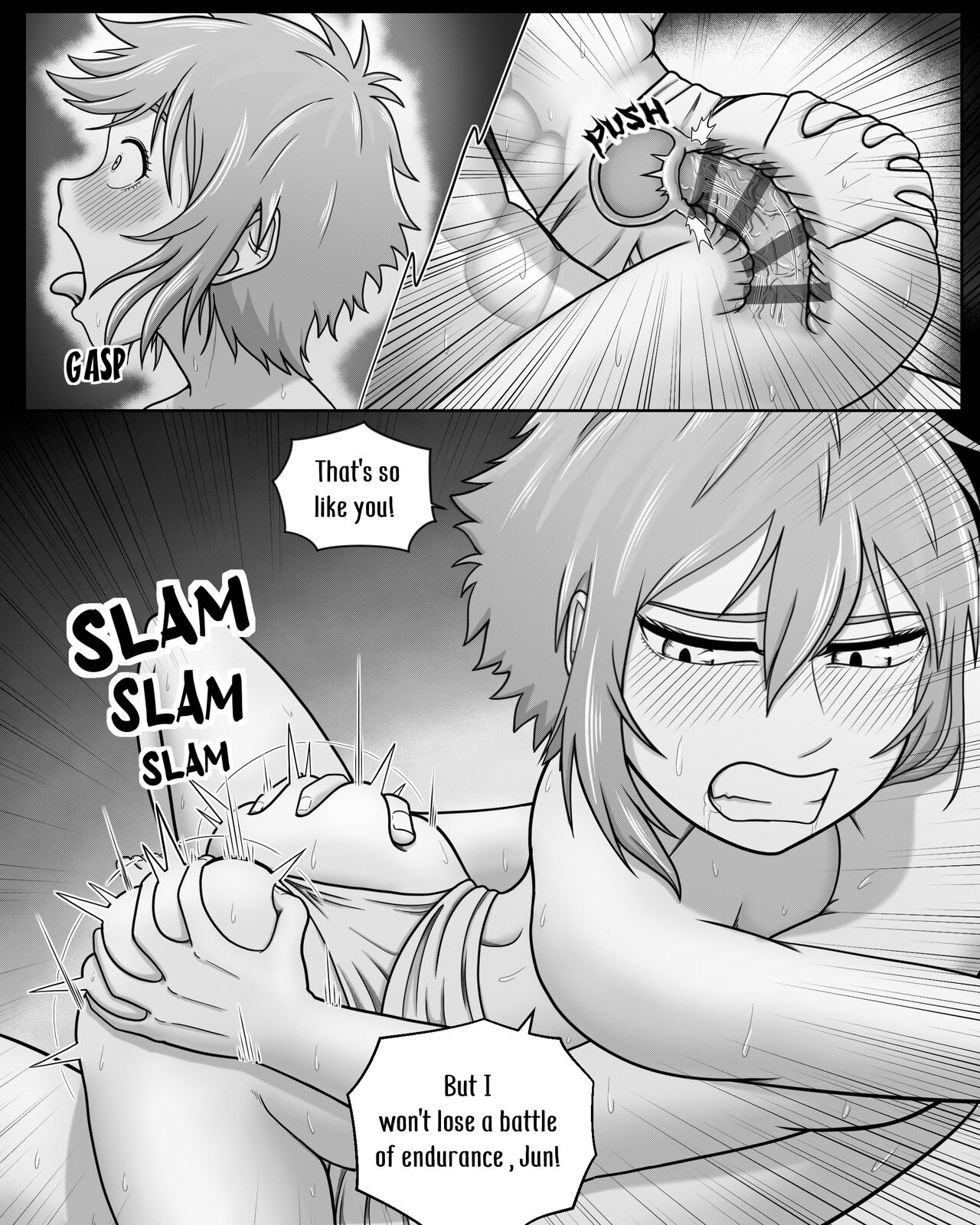 [Hentia-chan] Tomo-chan wa Onnanoko! Ai no Asekkaki Sumo! | Tomo-chan is a Girl! Sweaty Sumo of Love! (Tomo-chan wa Onnanoko!) [English] Bildnummer 27