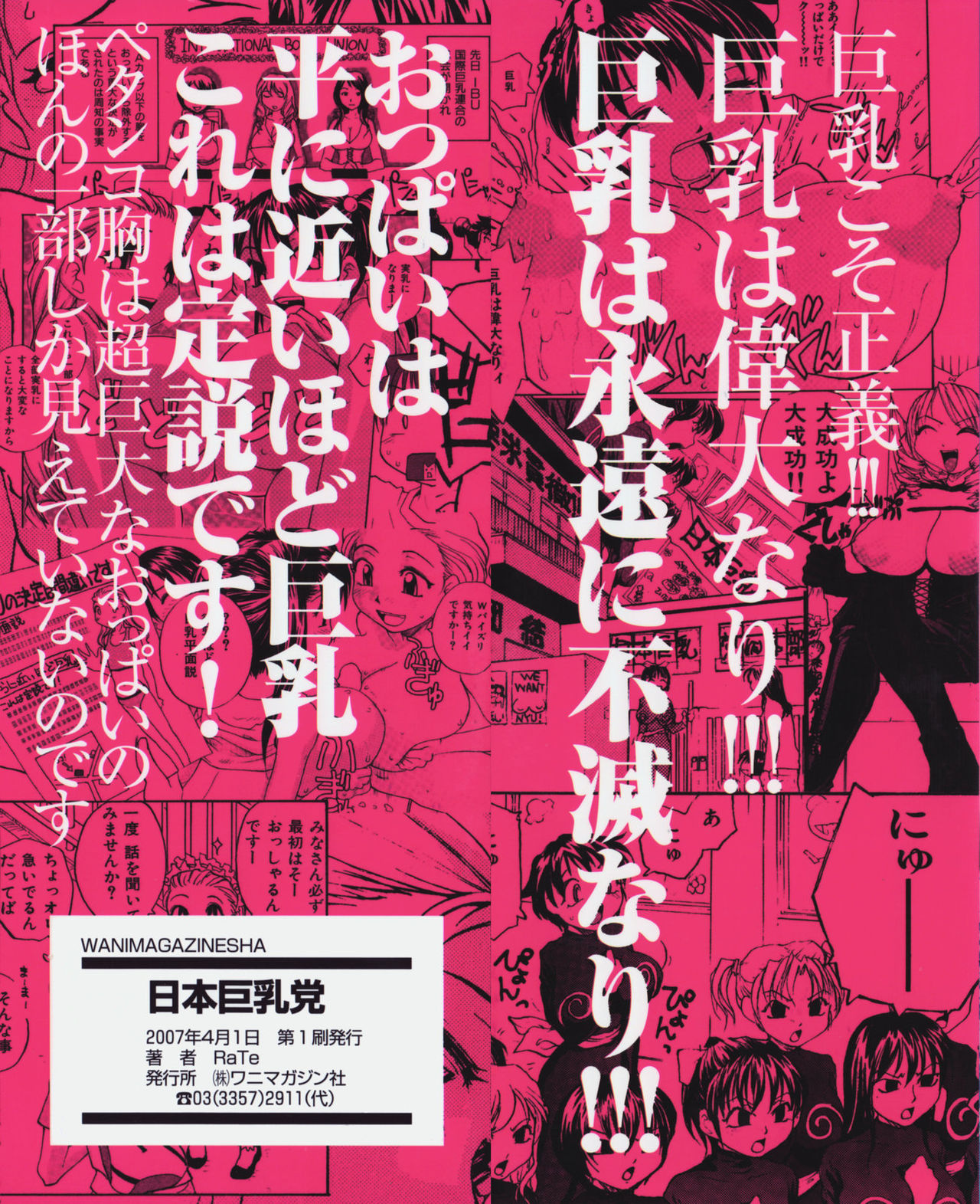 [RaTe] Nippon Kyonyuu Tou - Japanese Big Bust Party [Spanish] [El gato - NekoDapix] 画像番号 4