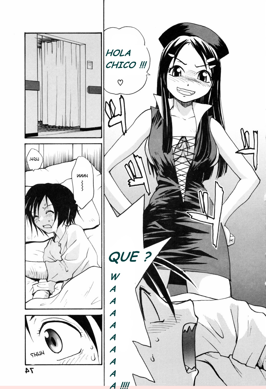 [RaTe] Nippon Kyonyuu Tou - Japanese Big Bust Party [Spanish] [El gato - NekoDapix] 画像番号 77