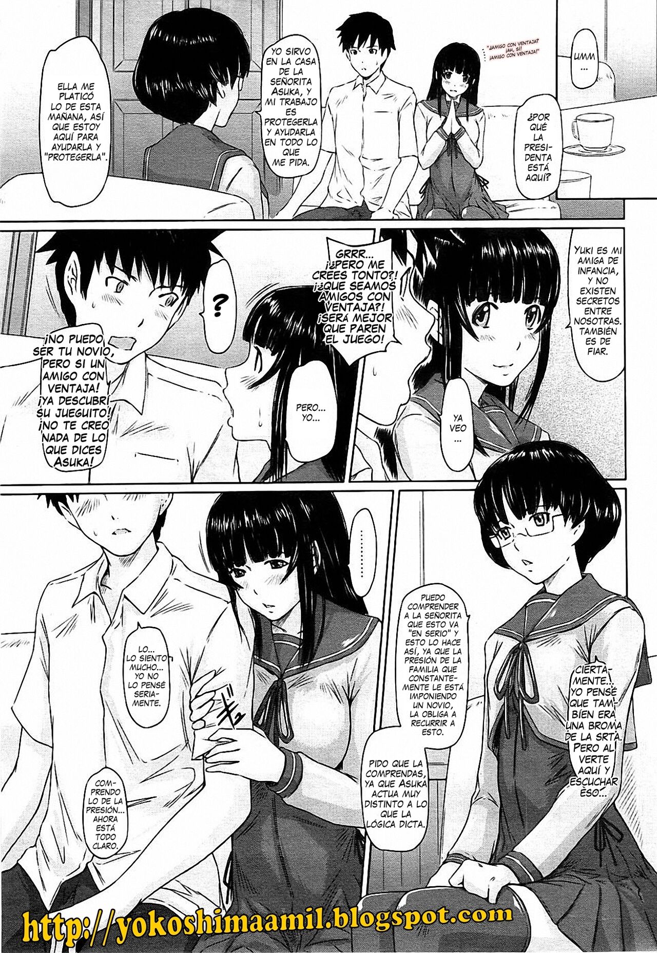 [Kisaragi Gunma] Koukishin ga Tomaranai | Curiosity Never Stops. (COMIC HOTMiLK 2009-08) [Spanish] [Yokoshima a Mil] 画像番号 7