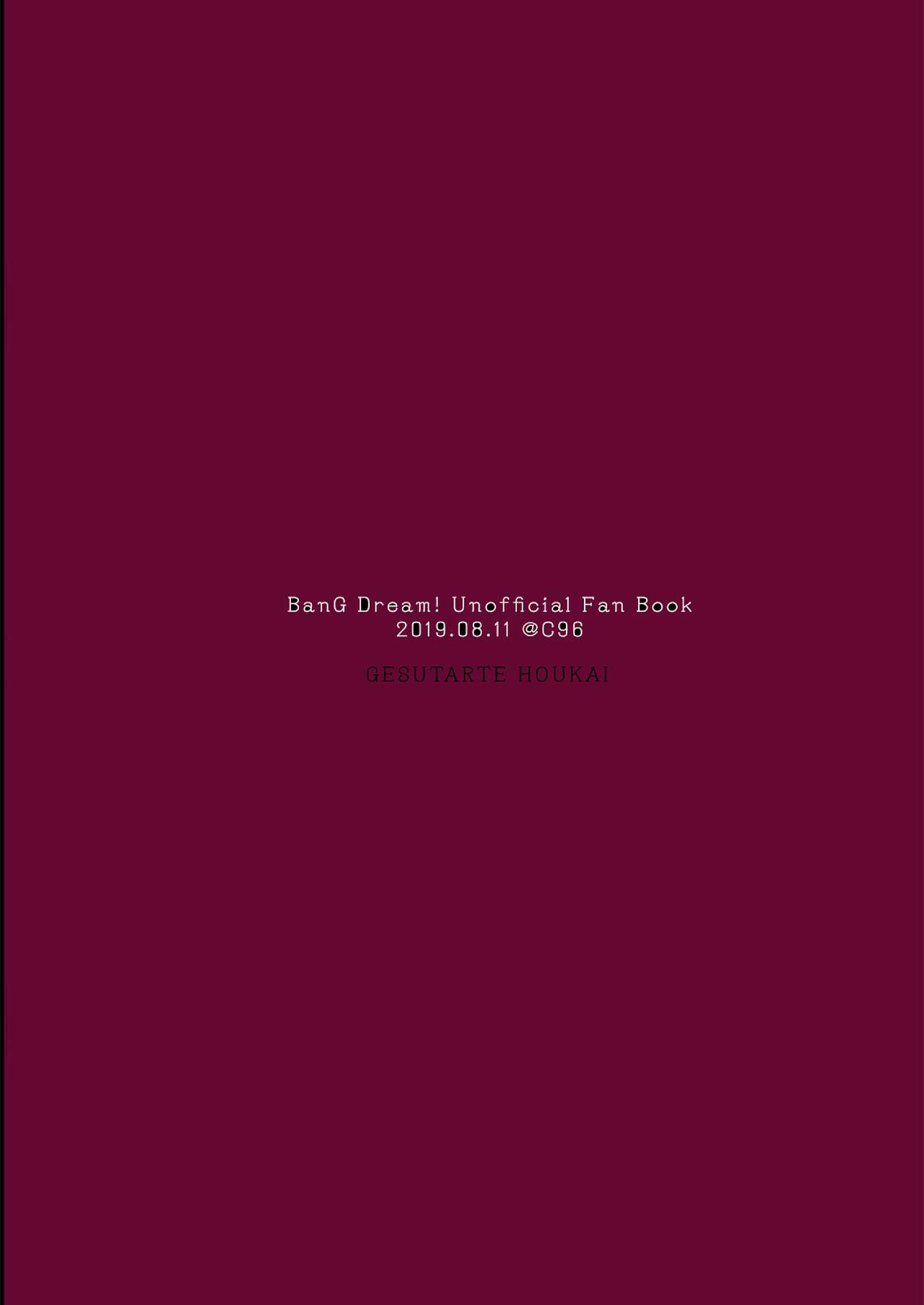 (C96) [Gesutarte Houkai (Momonipu)] Nanita nanka Oboreteshimae. (BanG Dream!) [Spanish] [Nekomi Fansub] 이미지 번호 22