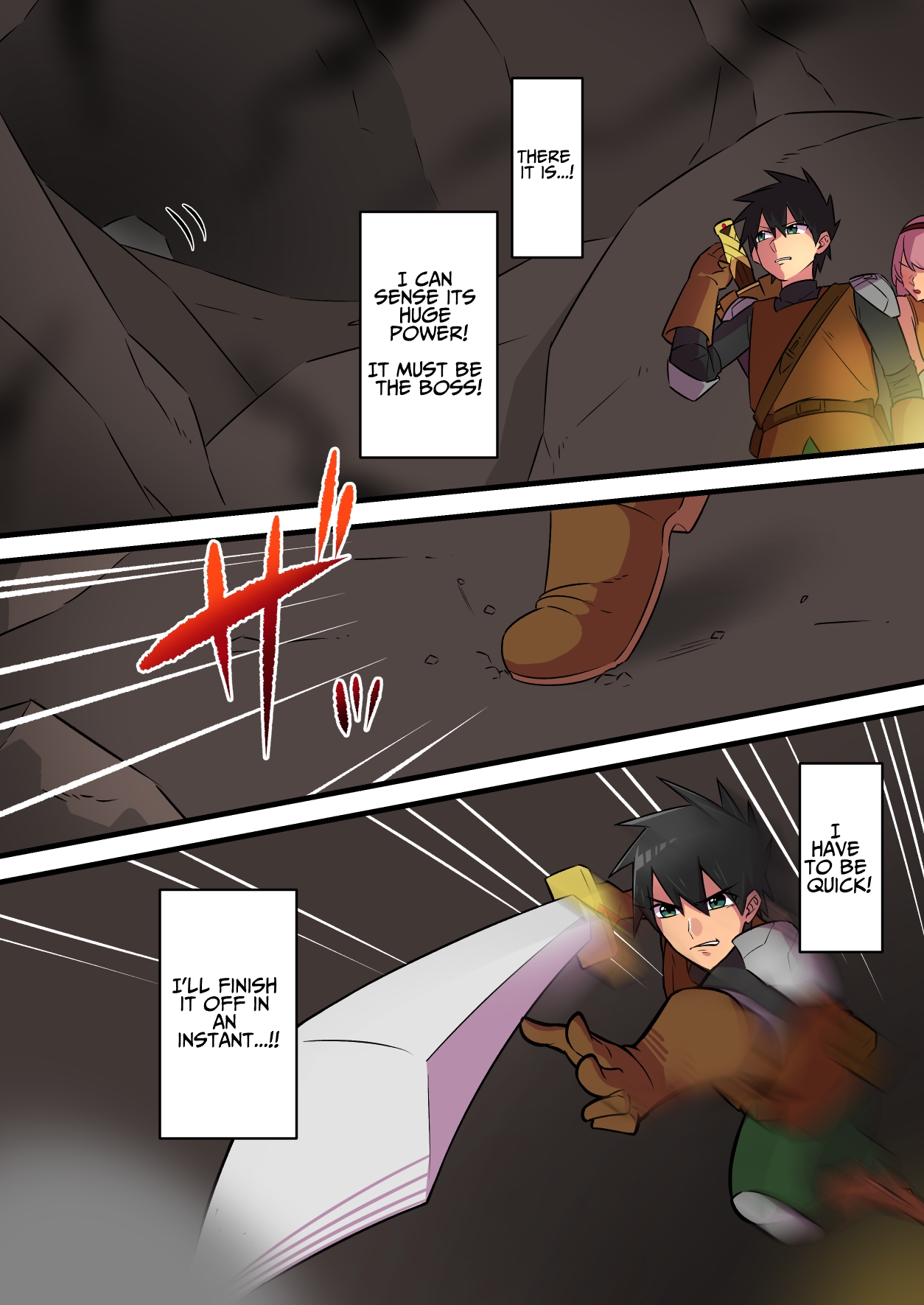 [Mon! (uzuprojects)] Warrior Defeated By A Super Strong Succubus Must Resist Cumming To Save His Girlfriend's Life [English] [Solid Rose] 图片编号 9