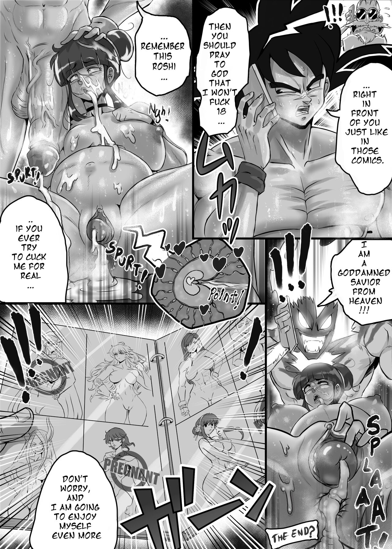 Ogi_Sifer(all goku x chichi comics) [bonus](non text version of the goku vs three chichi] 图片编号 6