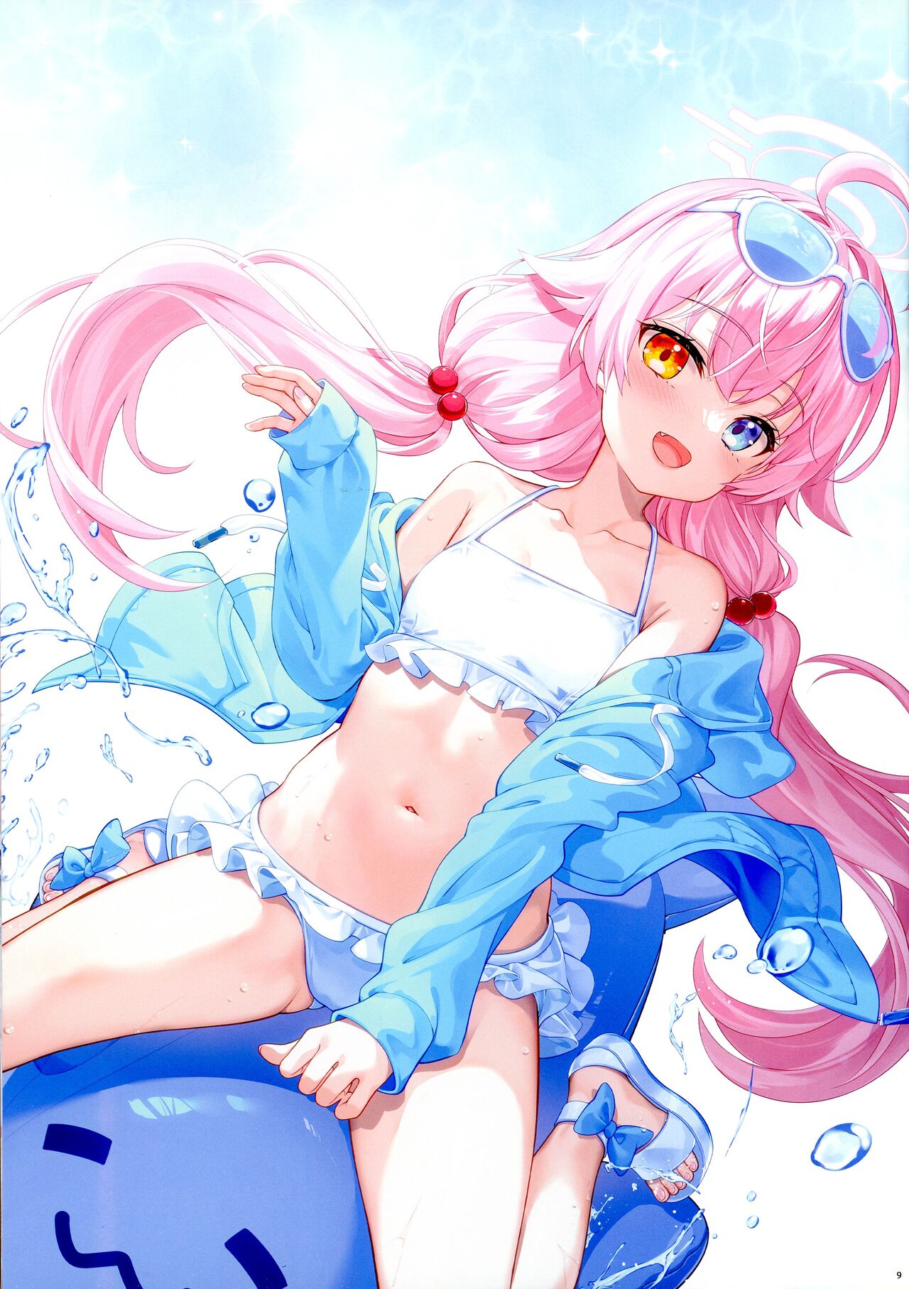 (C103) [ESSENTIA (Takuya Fujima)] Sensei ni Aitai. (Blue Archive) 图片编号 9