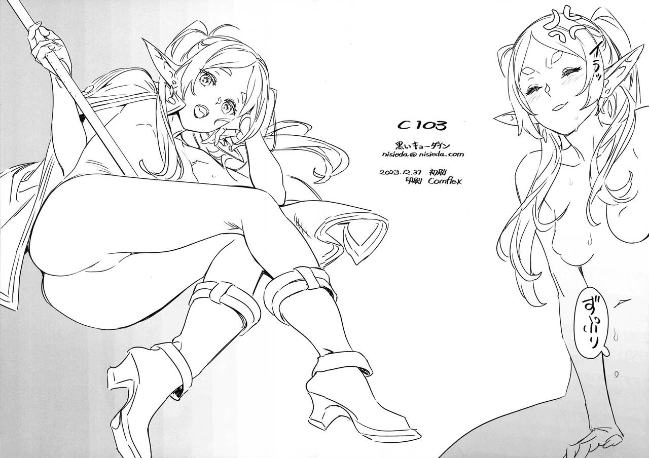 (C103) [Black Kyodyne (Nishi Eda)] C103 (Sousou no Frieren) 画像番号 8