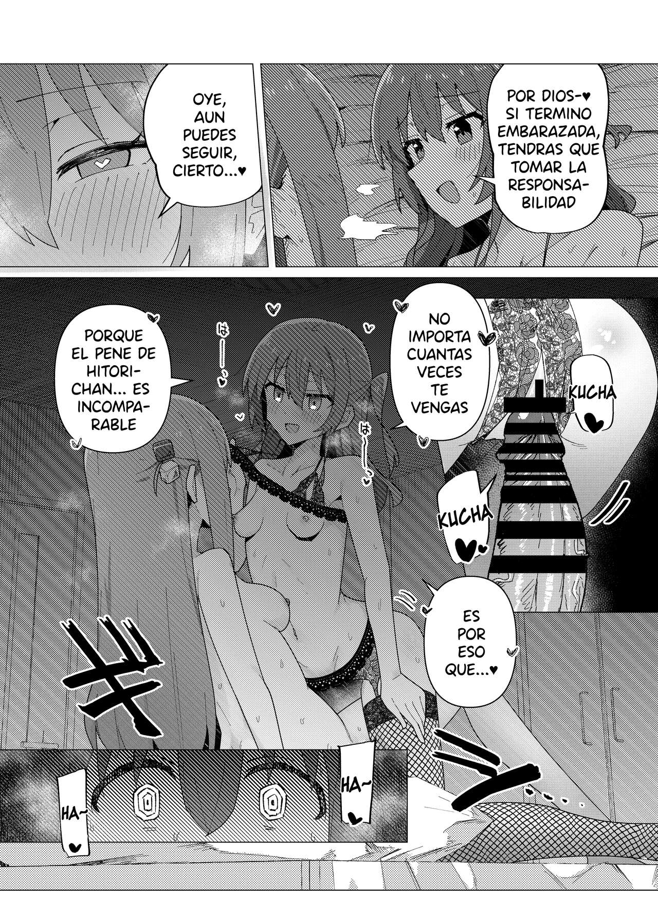 [Yakitori Teishoku (Toriyaro)] Saiin Zecchou (Bocchi the Rock!) [Spanish] [Hakuyoku no Translation] [Digital] 画像番号 19