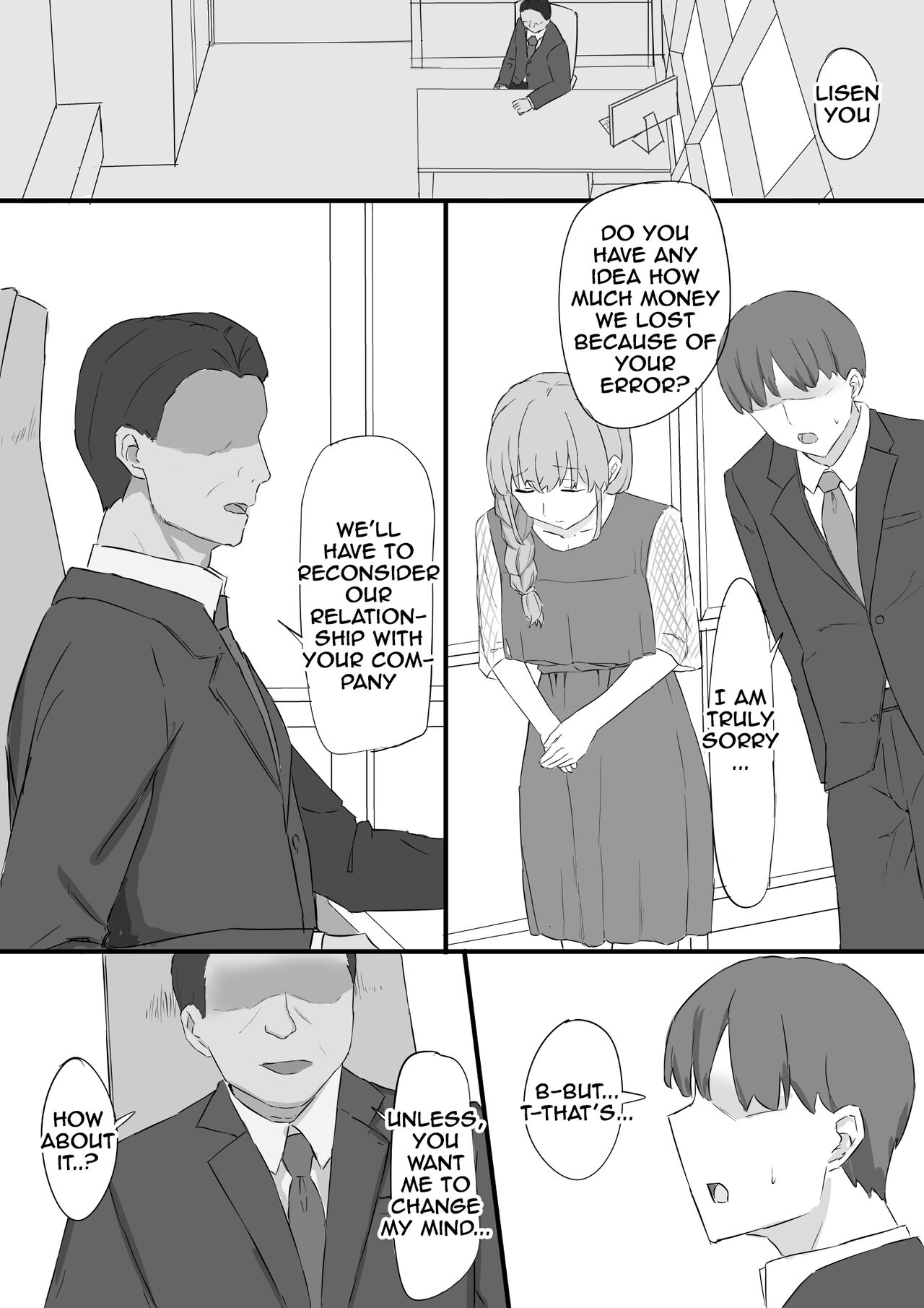 [Muripoyo] Tsuma ga Shachou ni Netorareru | My wife gets stolen by the President [English] image number 2