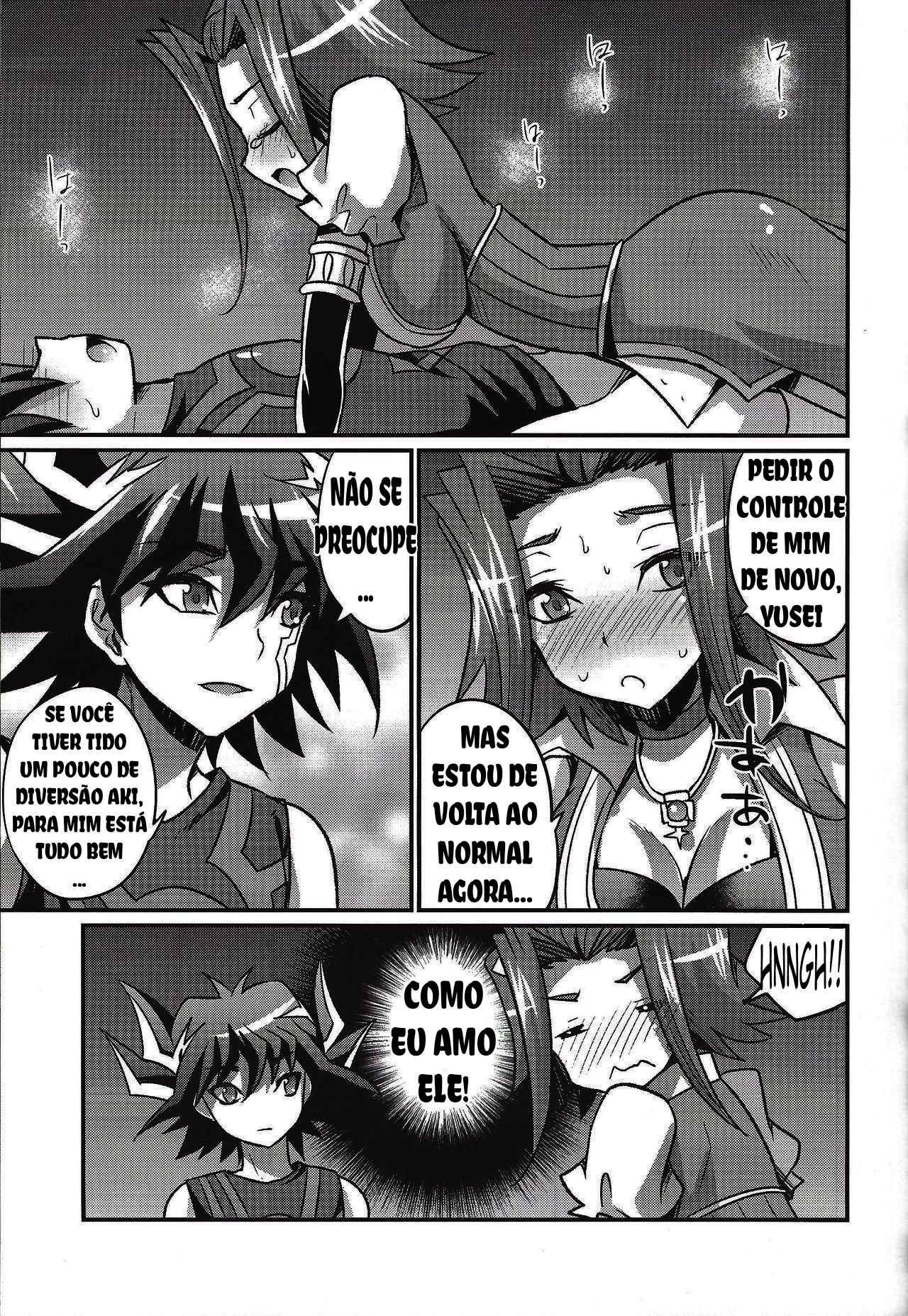 (Sennen Battle Phase 22) [HEATWAVE (Kaitou Yuuhi)] FUTANARIHEROINE x HERO (Yu-Gi-Oh! Series) [Portuguese-BR] 图片编号 21