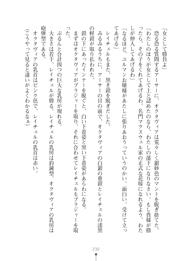 [竹内けん(作)/ 高瀬むぅ(画)]ハーレムヴァルキリー (二次元ドリーム文庫286) 이미지 번호 230