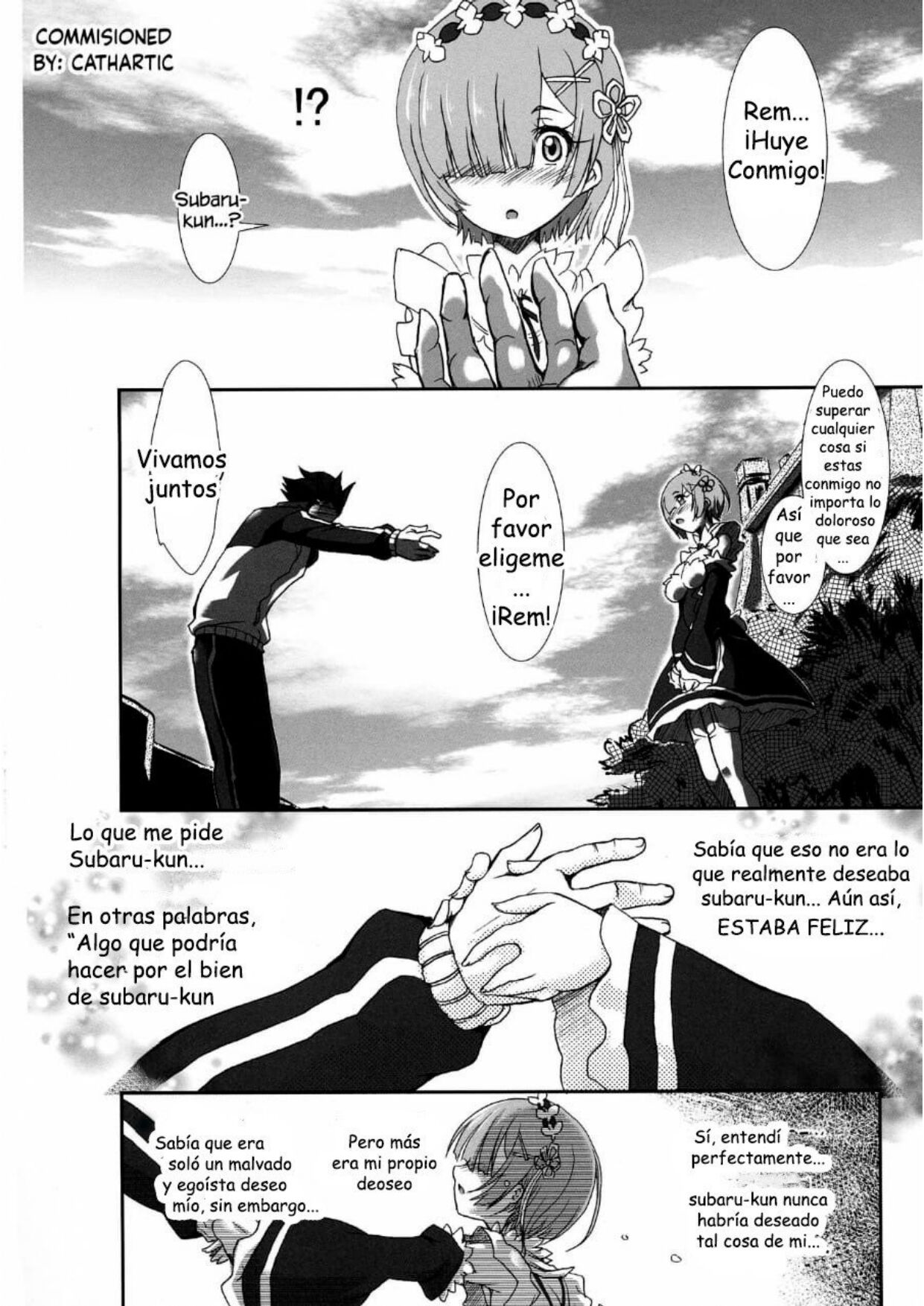 [Furuya (TAKE)] Rem - Danshou - Natsuki Rem no Eromanga (Re:Zero kara Hajimeru Isekai Seikatsu) [Spanish] 이미지 번호 3