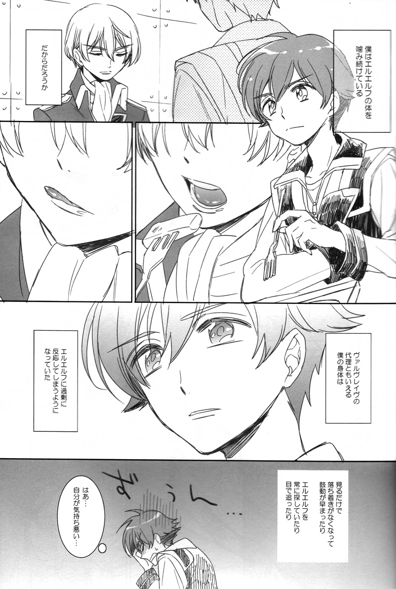 (C85) [Cou (Aori)] Helter Skelter Violencer (Kakumeiki Valvrave) numero di immagine  22