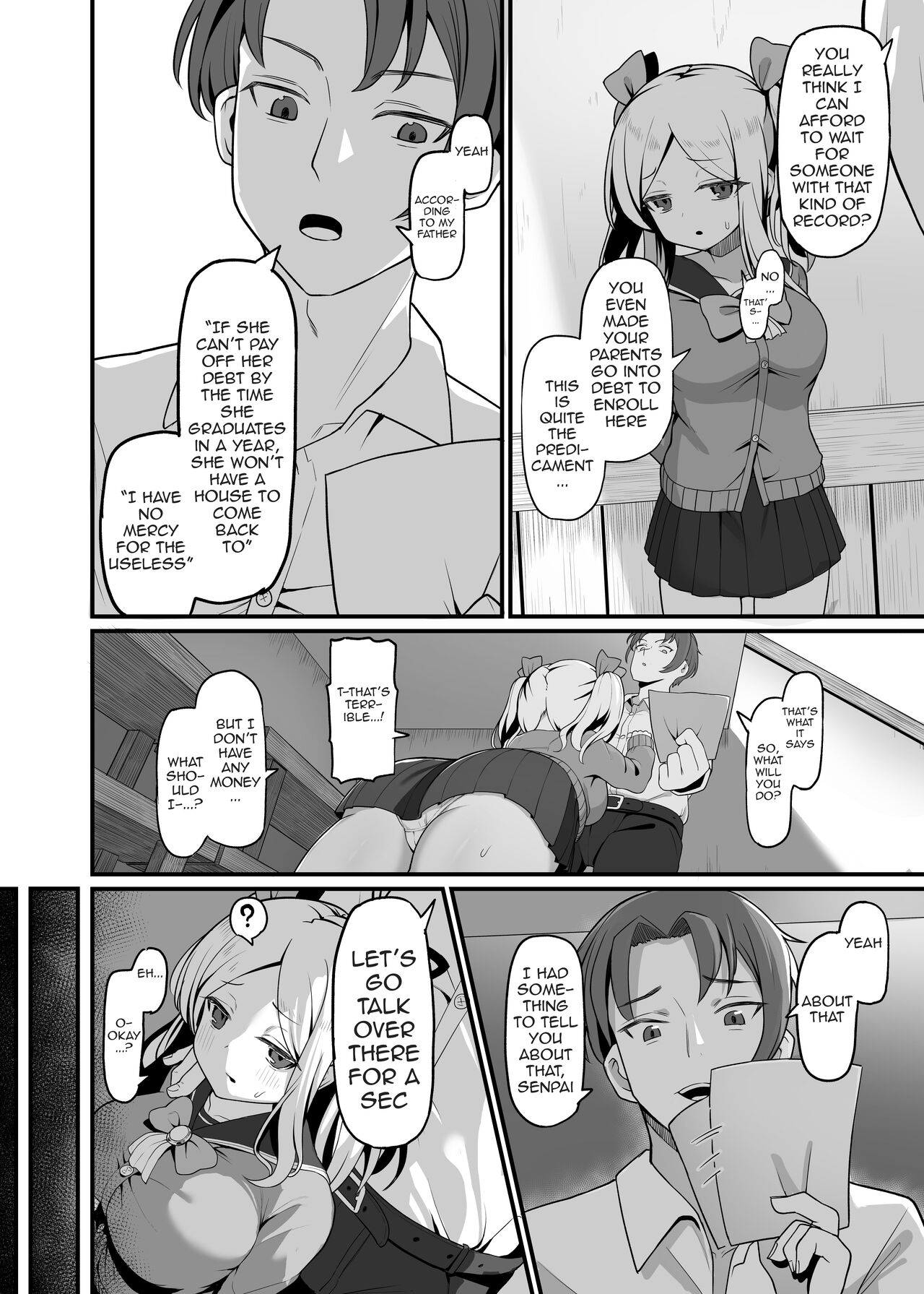 [Ebiten Kaidou (Templus)] Chicchakute Dekai Senpai. / My Tiny and Huge Senpai [English] {Doujins.com} numero di immagine  3