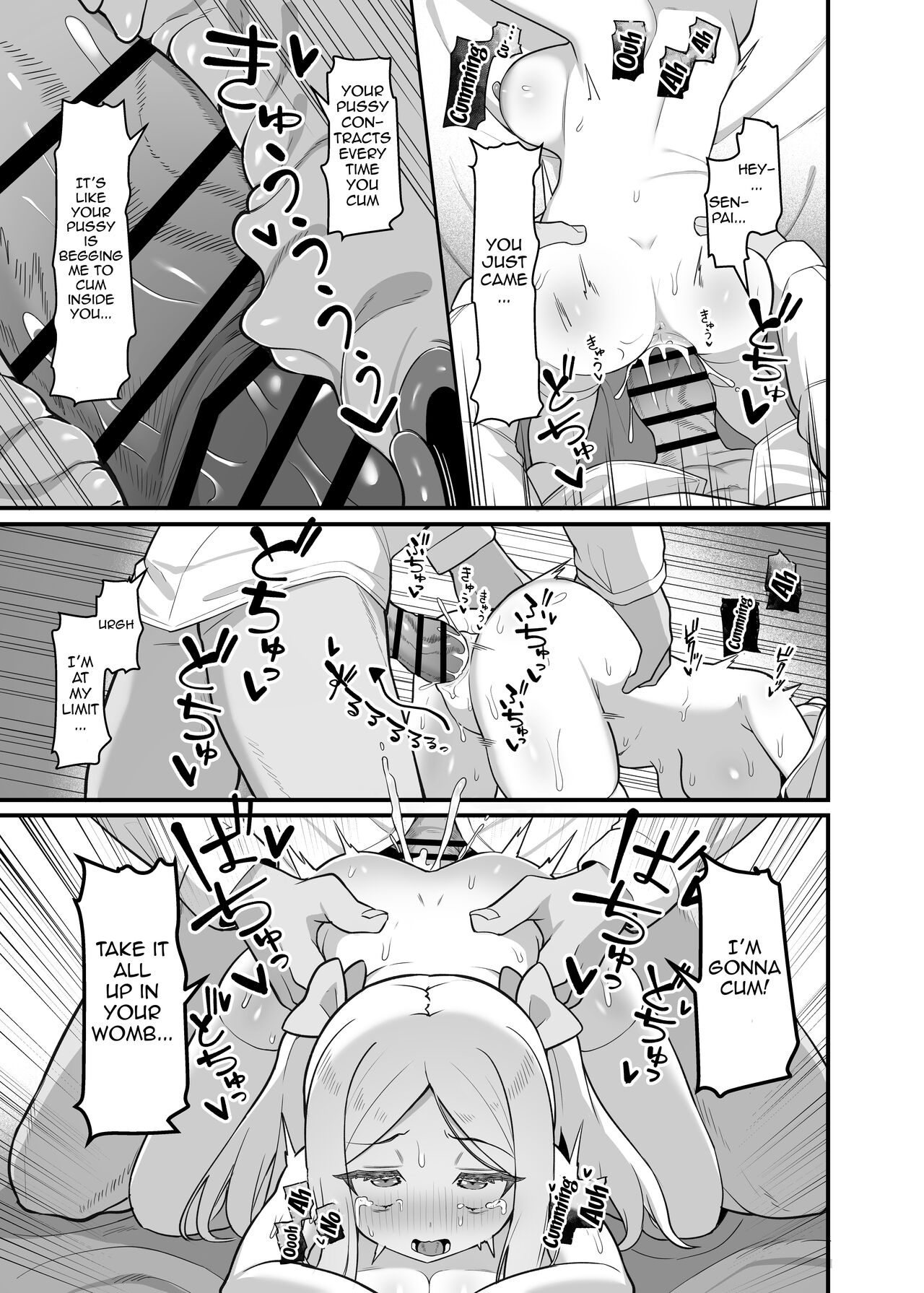 [Ebiten Kaidou (Templus)] Chicchakute Dekai Senpai. / My Tiny and Huge Senpai [English] {Doujins.com} numero di immagine  18