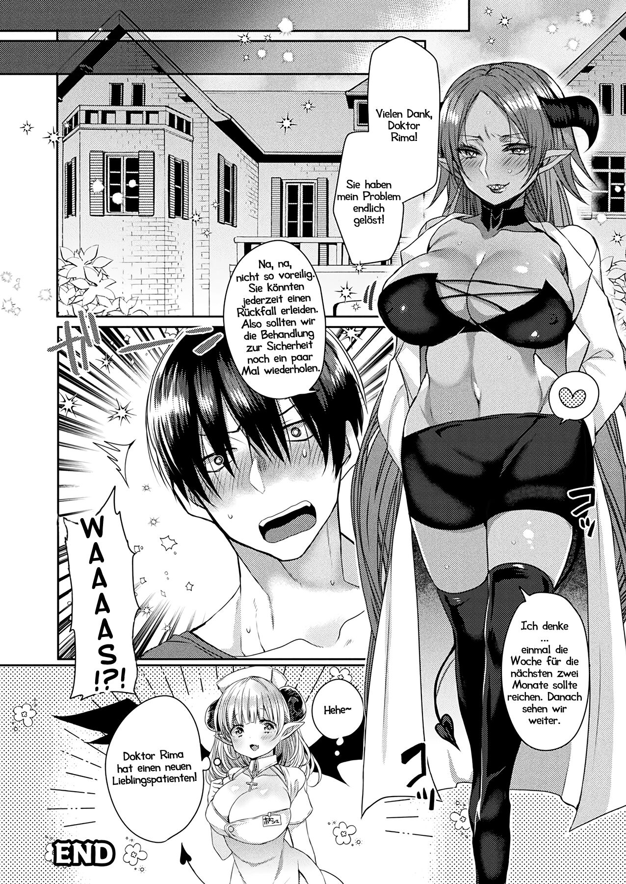 [Mameko] Tasukete! Succubus Sensei - Hilfe! Dr. Sukkubus (COMIC Unreal Plus Vol. 4) [German] [Haigen] изображение № 21