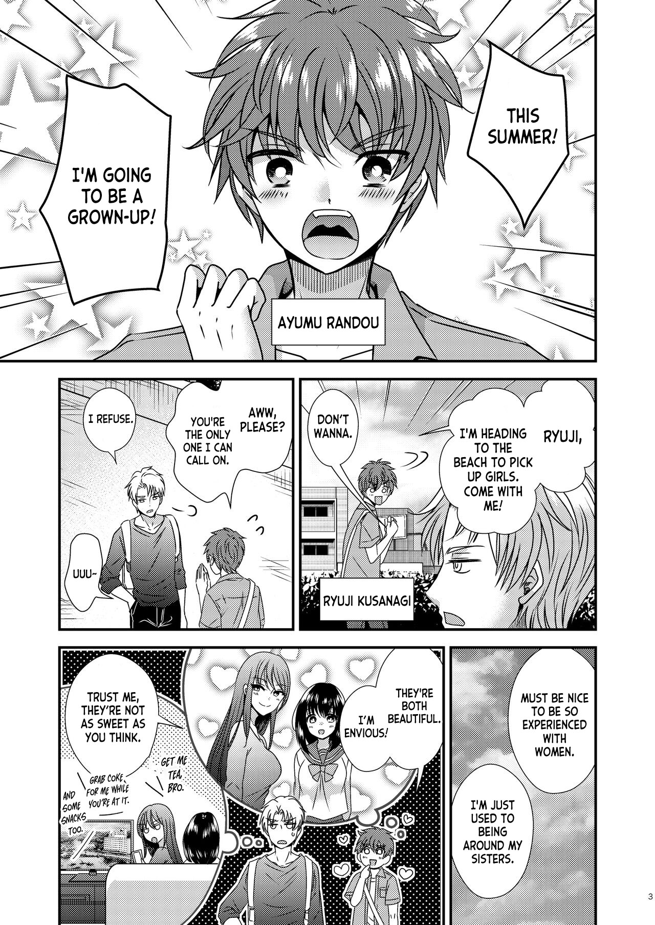 [Story Circle (Seto Kouhei, Matsuzono)] TS Boshi Techou [English] [desudesu] изображение № 1