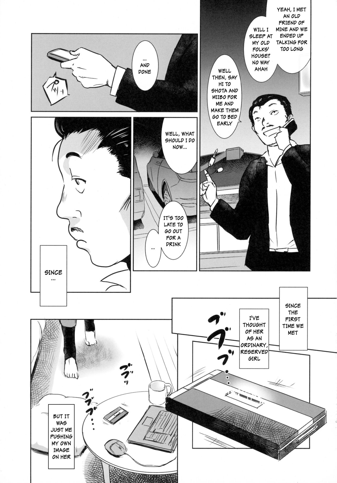 (C88) [MASHIRA-DOU (Mashiraga Aki)] Story of the 'N' Situation - Situation#3 Mukashi no Otoko [English] image number 35