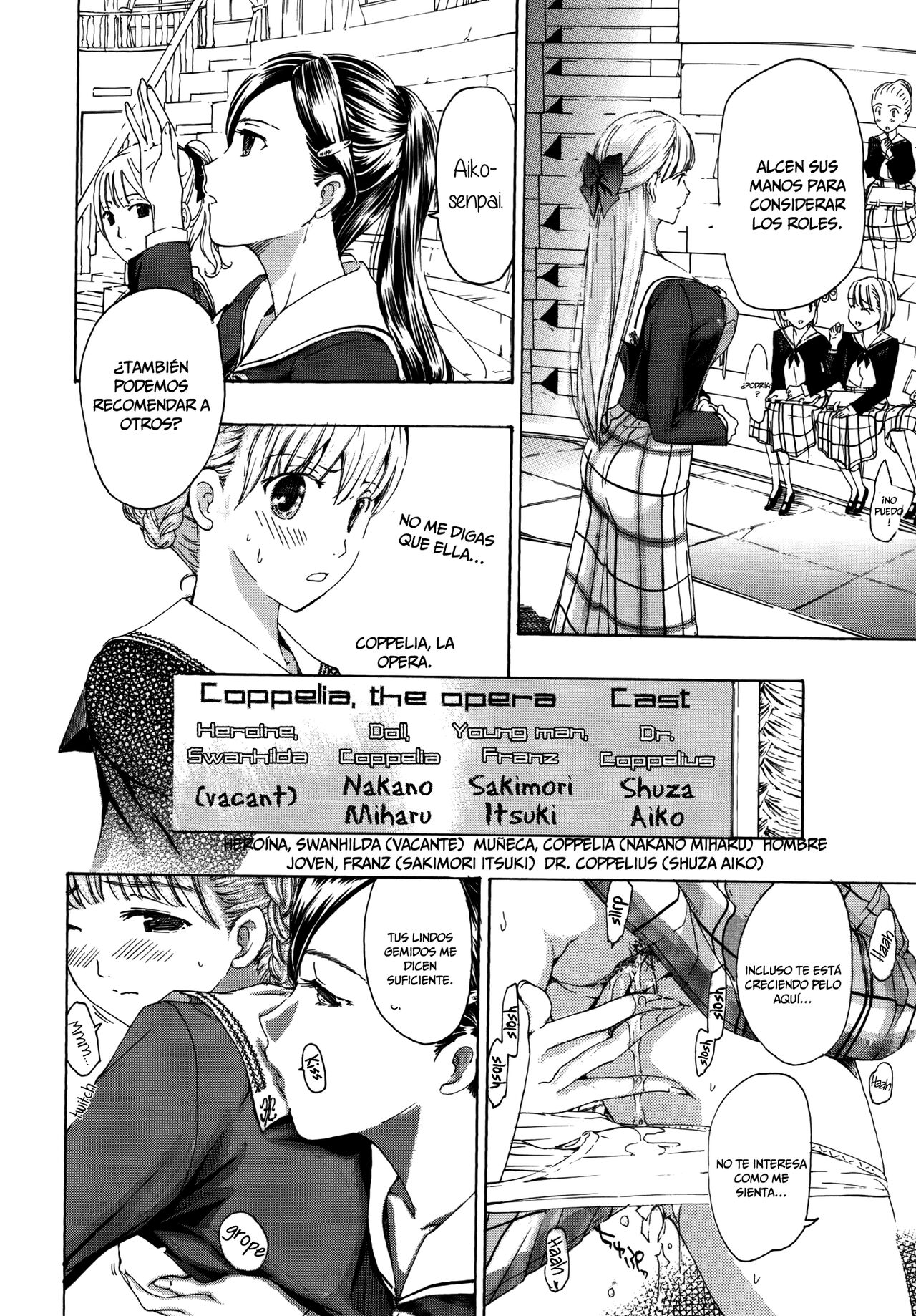 [Asagi Ryu] Otome Saku. - Maidens bloom in the garden in the sky [Spanish] [Tomodachi Fansub] numero di immagine  16