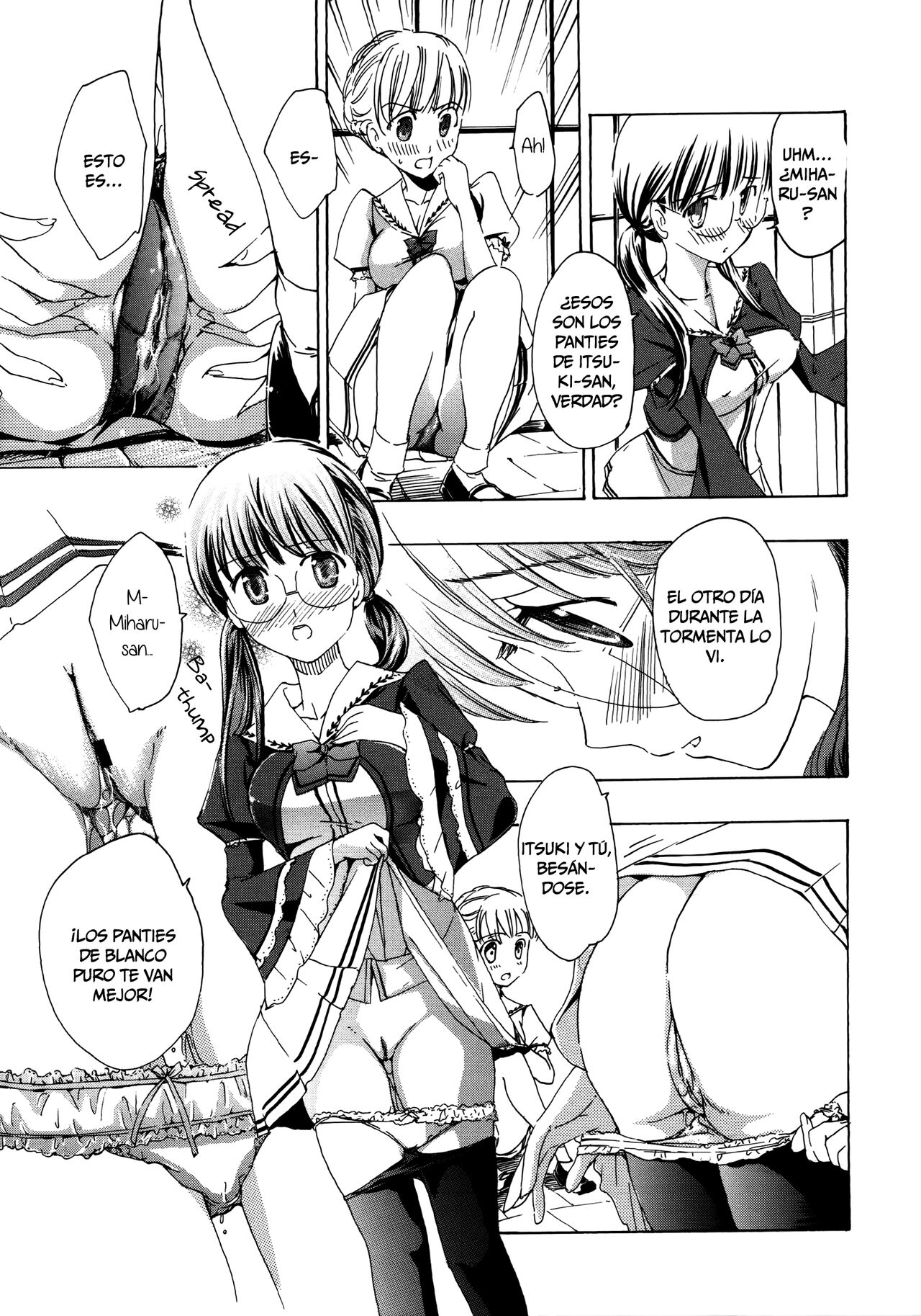 [Asagi Ryu] Otome Saku. - Maidens bloom in the garden in the sky [Spanish] [Tomodachi Fansub] numero di immagine  44