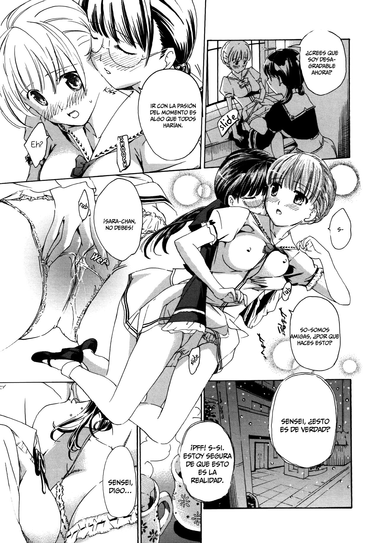 [Asagi Ryu] Otome Saku. - Maidens bloom in the garden in the sky [Spanish] [Tomodachi Fansub] numero di immagine  46