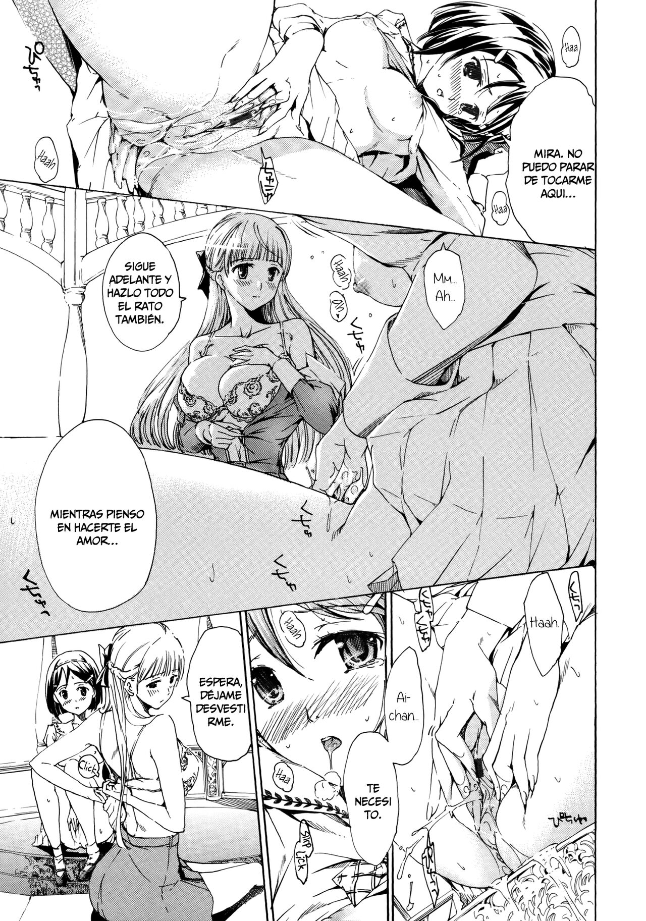 [Asagi Ryu] Otome Saku. - Maidens bloom in the garden in the sky [Spanish] [Tomodachi Fansub] numero di immagine  69