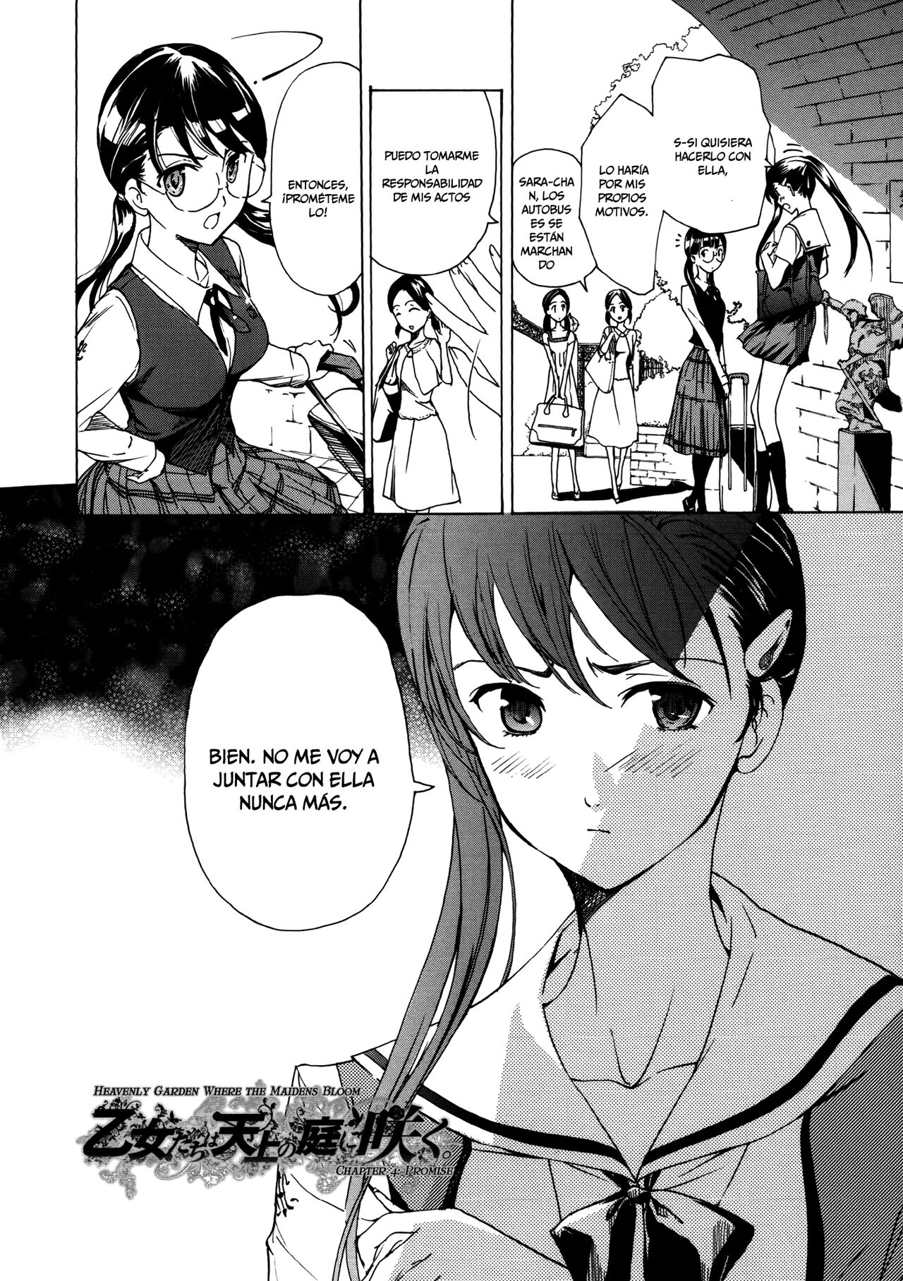 [Asagi Ryu] Otome Saku. - Maidens bloom in the garden in the sky [Spanish] [Tomodachi Fansub] numero di immagine  79