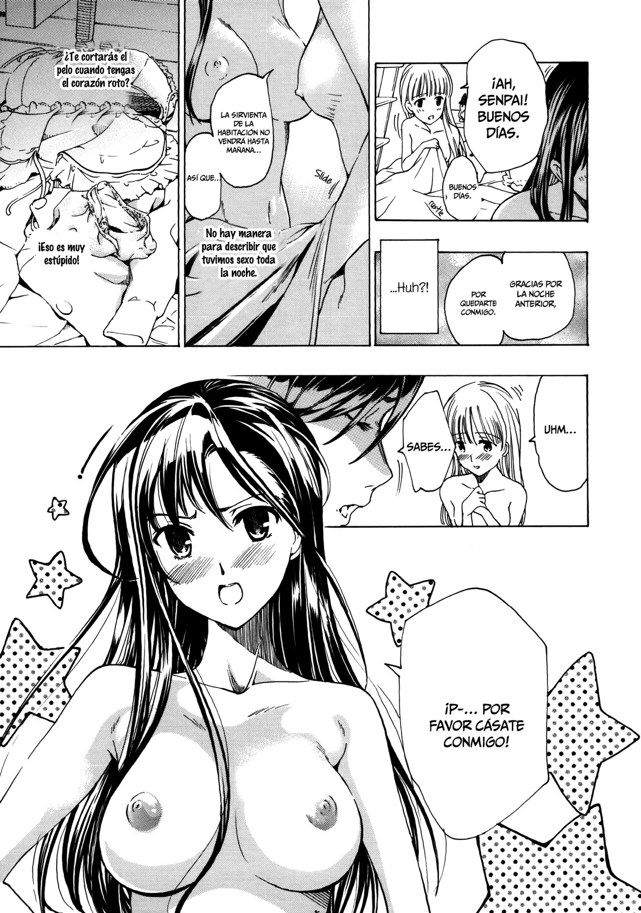 [Asagi Ryu] Otome Saku. - Maidens bloom in the garden in the sky [Spanish] [Tomodachi Fansub] numero di immagine  98