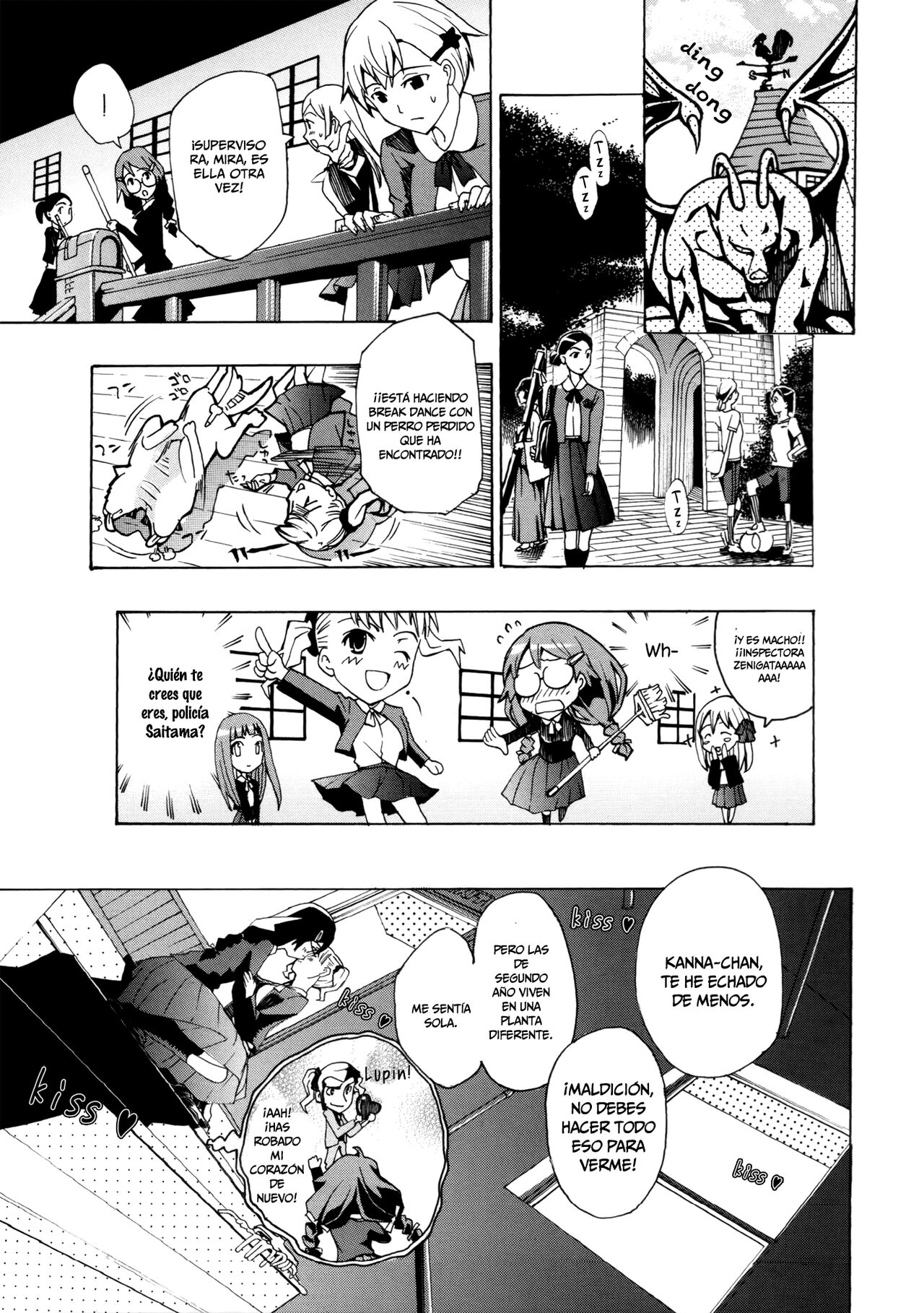 [Asagi Ryu] Otome Saku. - Maidens bloom in the garden in the sky [Spanish] [Tomodachi Fansub] numero di immagine  105