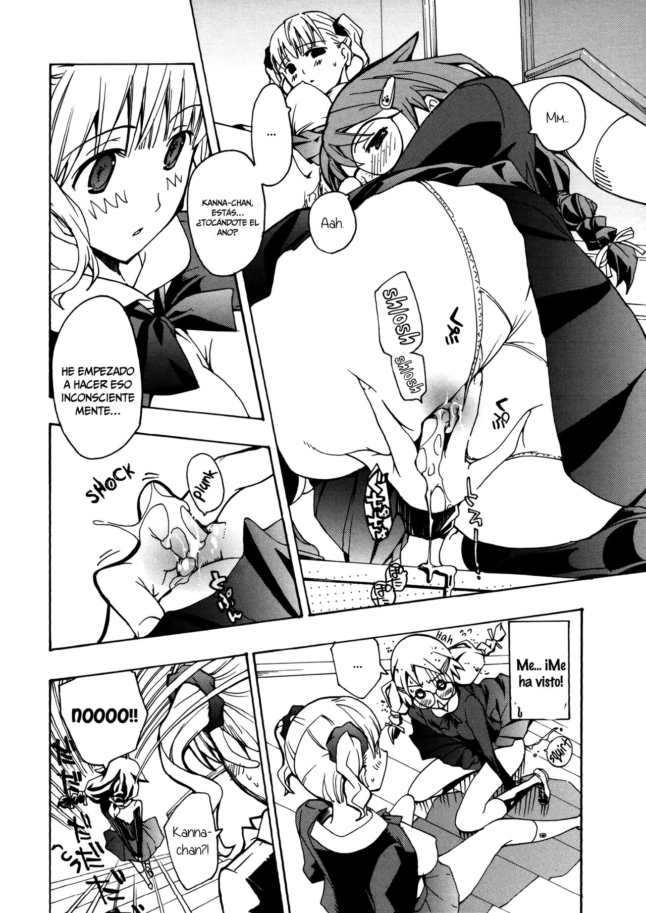 [Asagi Ryu] Otome Saku. - Maidens bloom in the garden in the sky [Spanish] [Tomodachi Fansub] numero di immagine  108