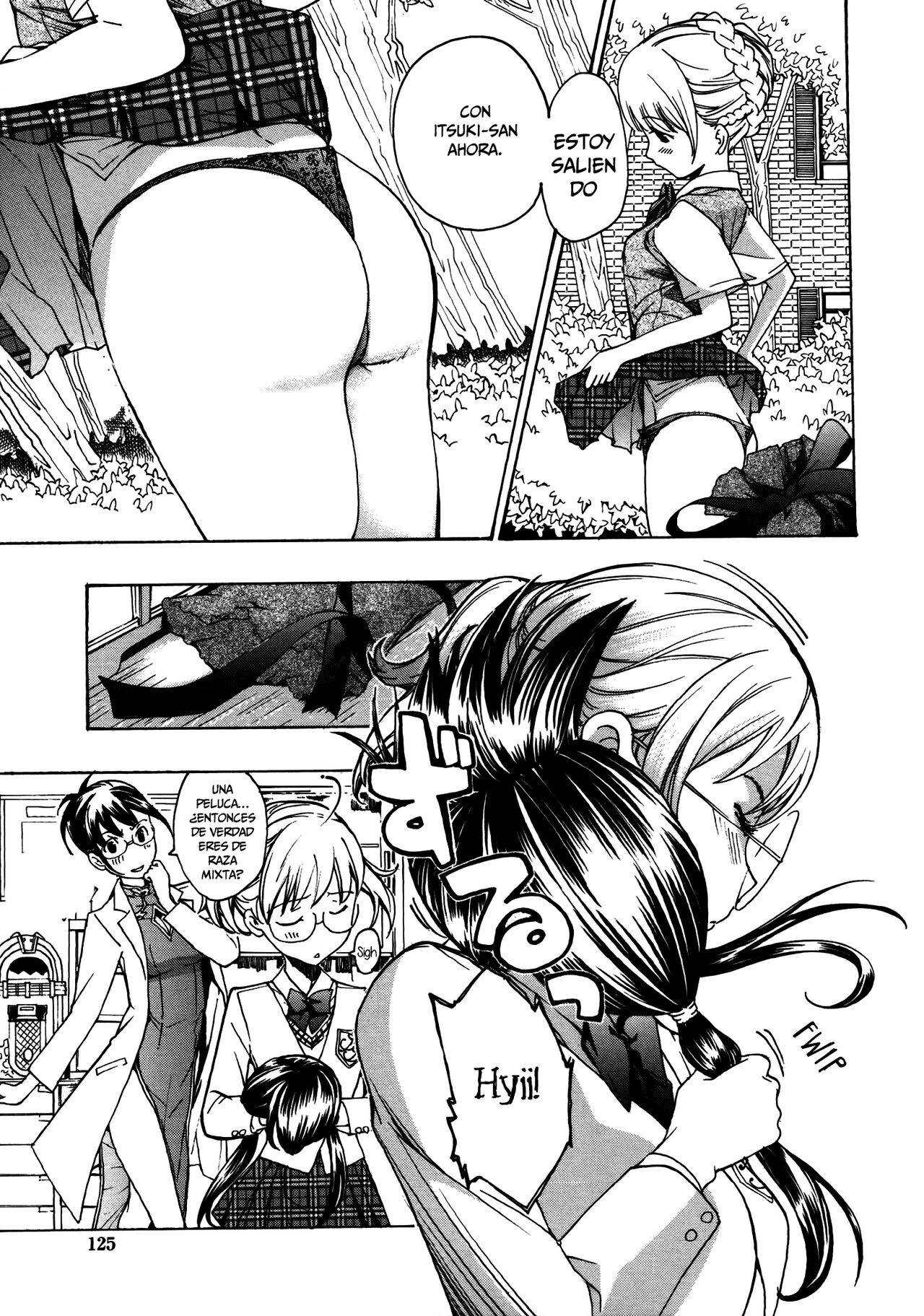 [Asagi Ryu] Otome Saku. - Maidens bloom in the garden in the sky [Spanish] [Tomodachi Fansub] numero di immagine  130