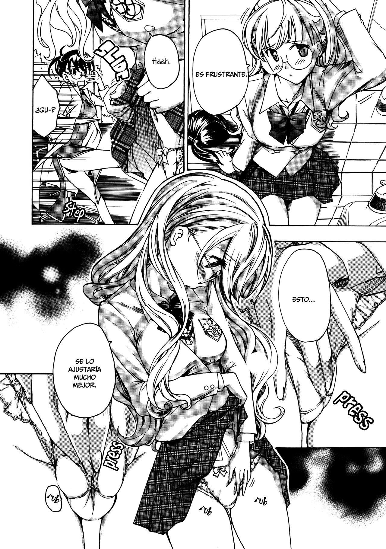 [Asagi Ryu] Otome Saku. - Maidens bloom in the garden in the sky [Spanish] [Tomodachi Fansub] numero di immagine  131