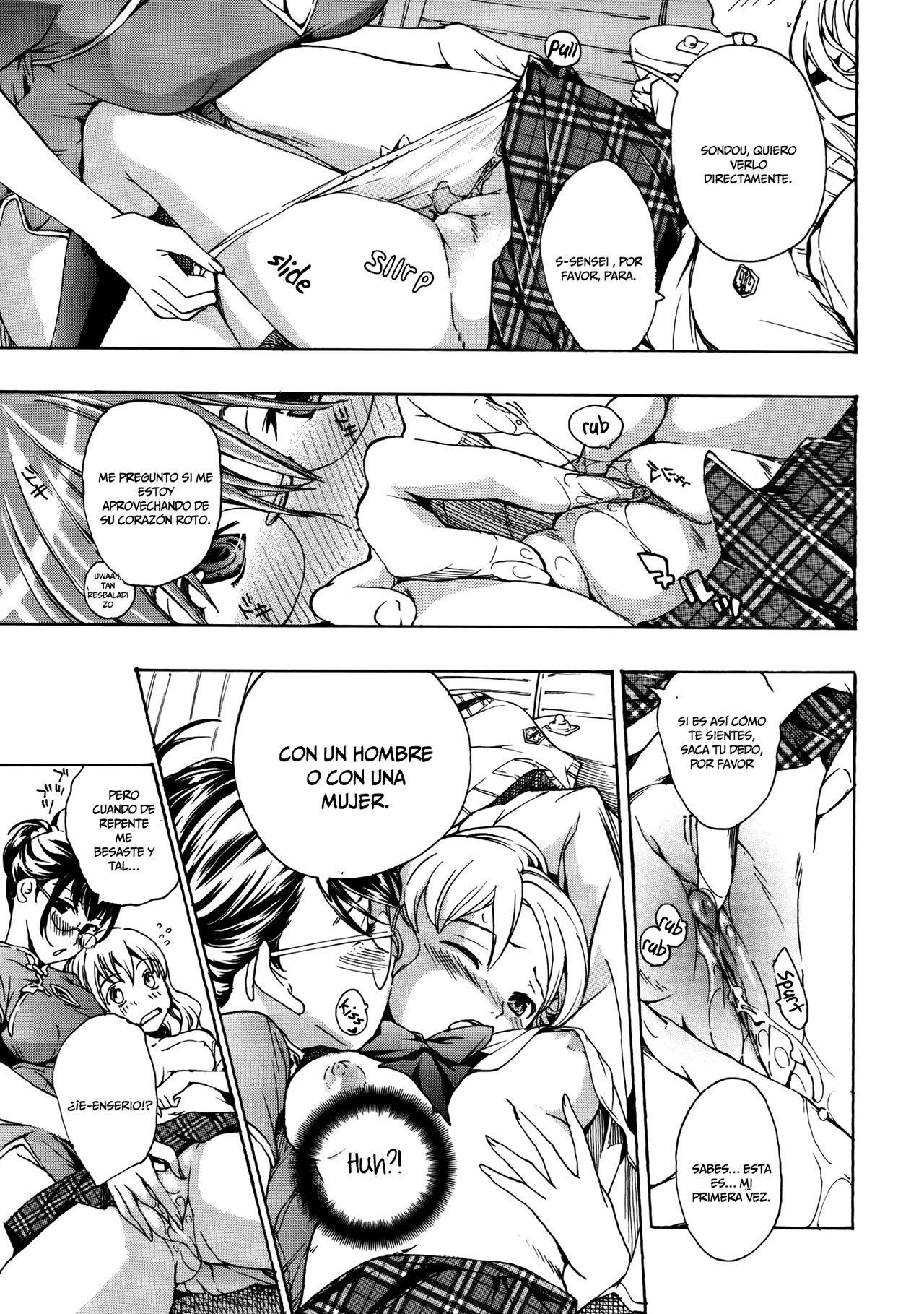 [Asagi Ryu] Otome Saku. - Maidens bloom in the garden in the sky [Spanish] [Tomodachi Fansub] numero di immagine  140