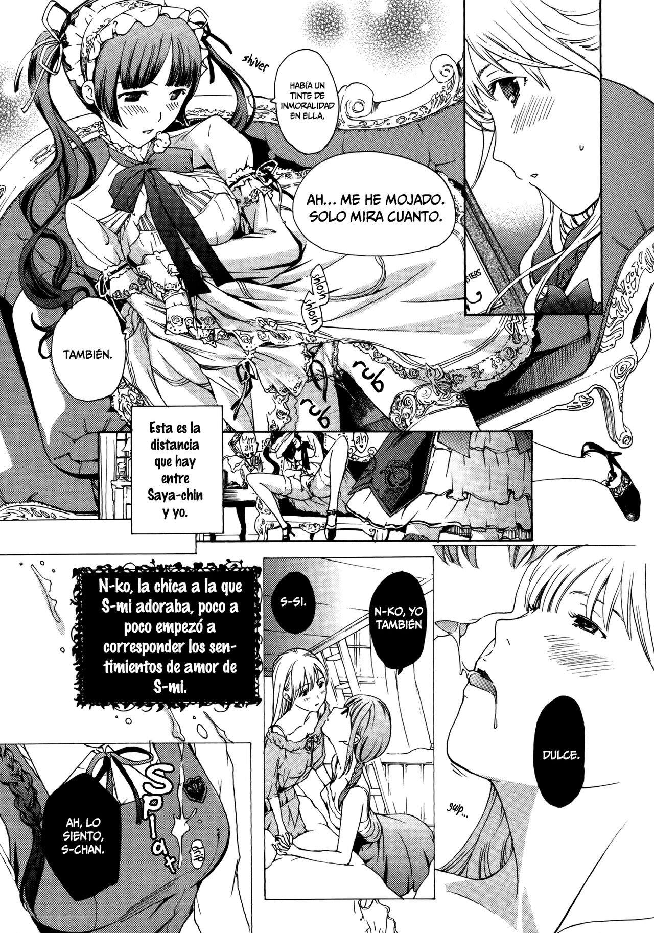 [Asagi Ryu] Otome Saku. - Maidens bloom in the garden in the sky [Spanish] [Tomodachi Fansub] numero di immagine  151