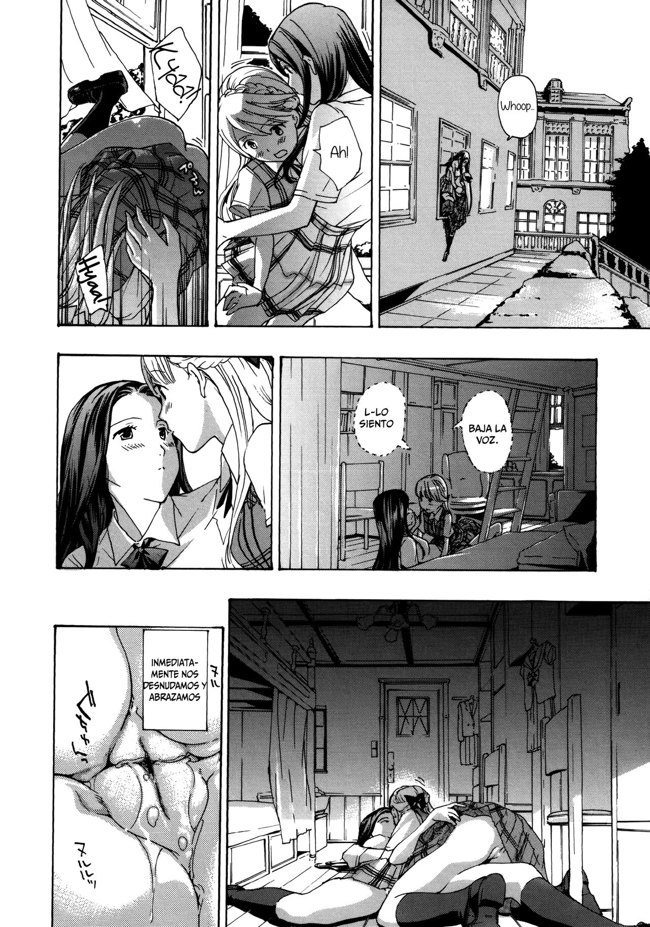 [Asagi Ryu] Otome Saku. - Maidens bloom in the garden in the sky [Spanish] [Tomodachi Fansub] numero di immagine  198