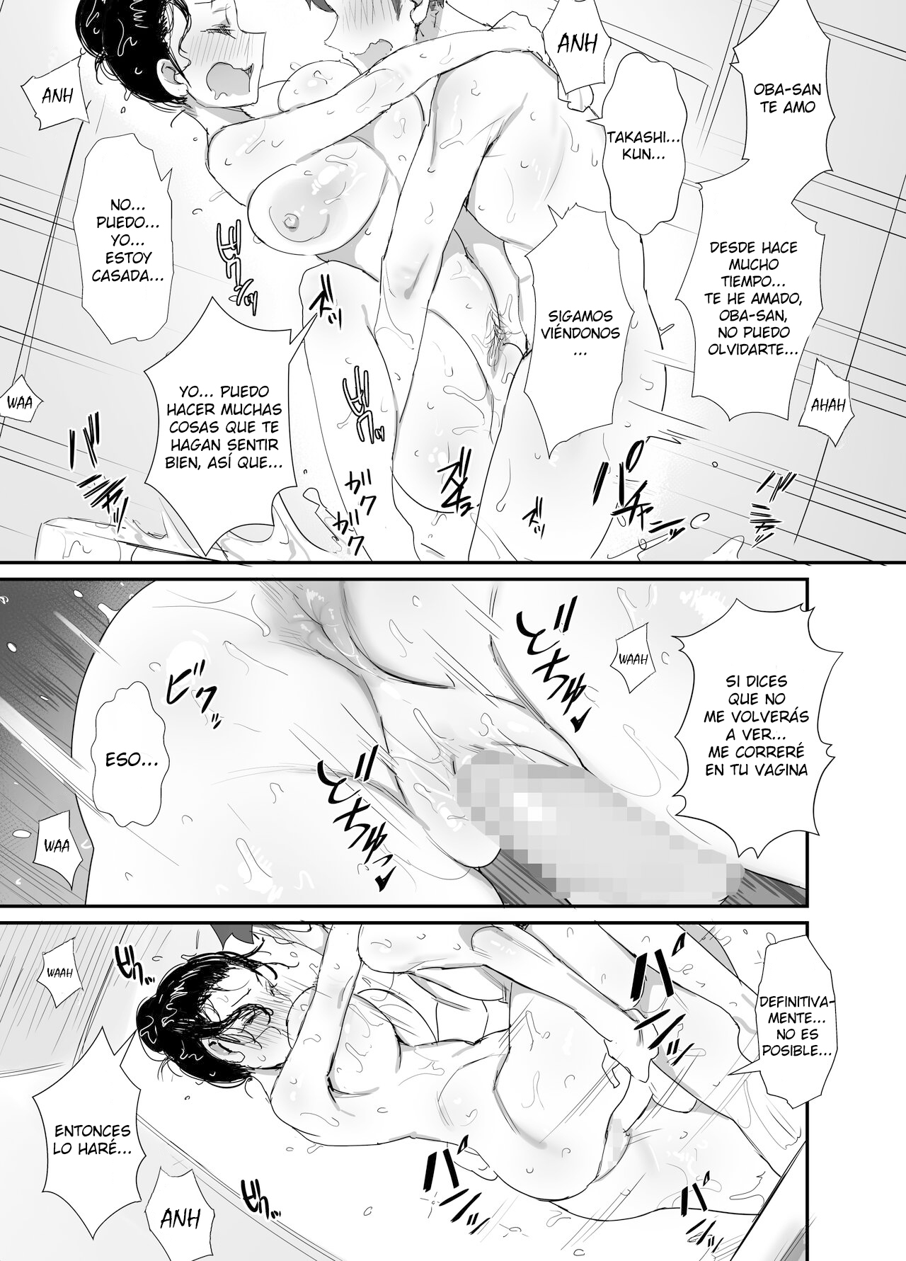 [Dynamic Mom (Onodera, Uni18)] Natsu to Oba-san 3 | Verano con una Mujer Mayor 3 [Spanish] [Digital] 图片编号 17