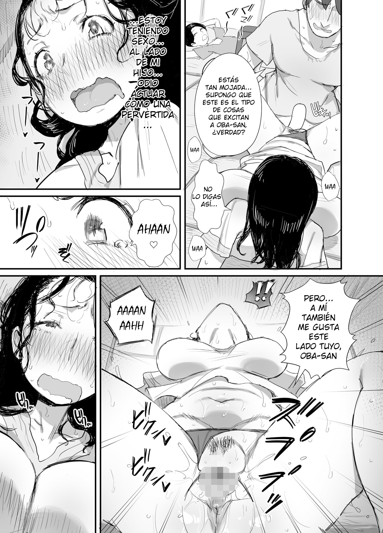 [Dynamic Mom (Onodera, Uni18)] Natsu to Oba-san 3 | Verano con una Mujer Mayor 3 [Spanish] [Digital] 图片编号 23