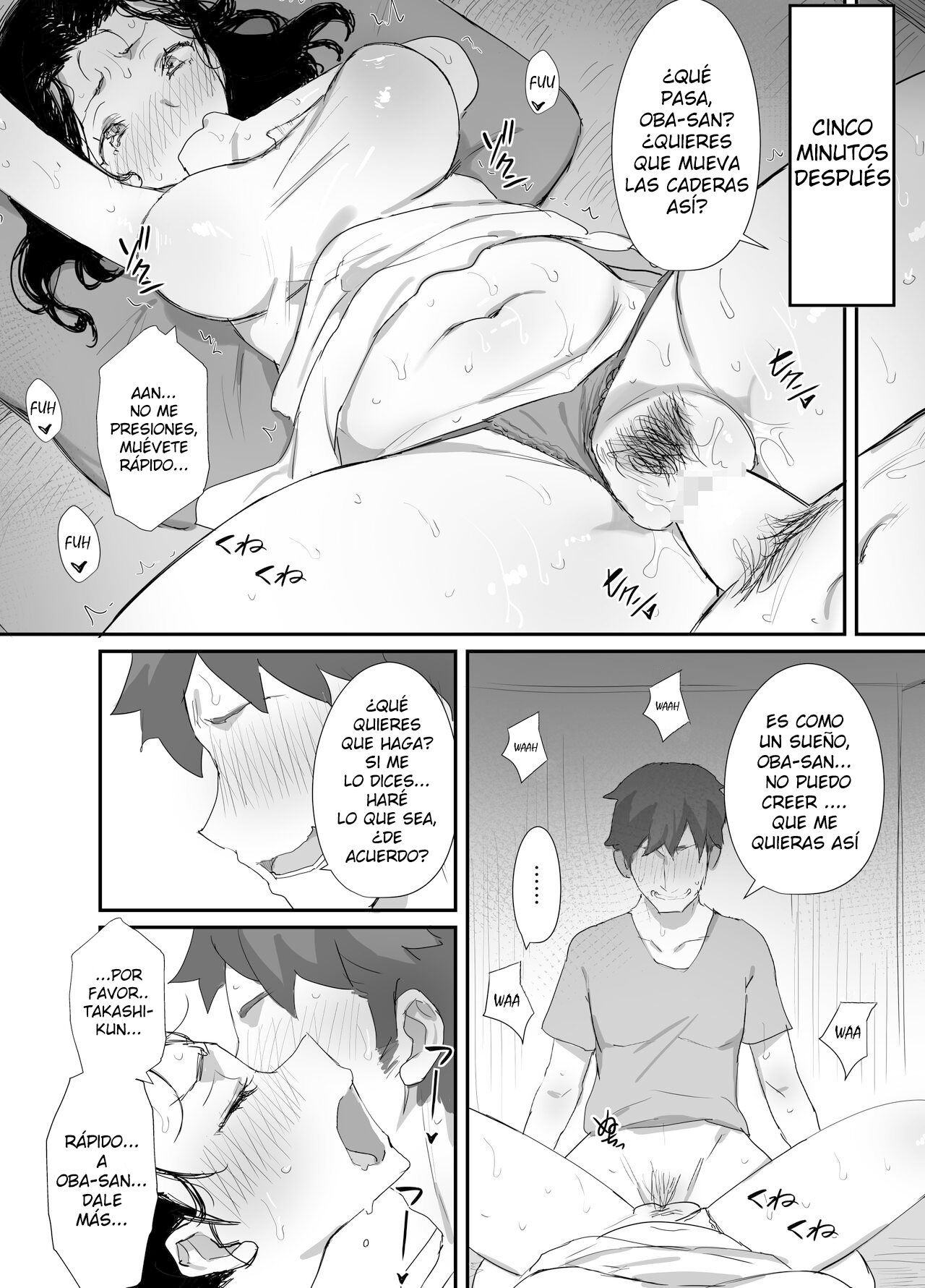 [Dynamic Mom (Onodera, Uni18)] Natsu to Oba-san 3 | Verano con una Mujer Mayor 3 [Spanish] [Digital] 图片编号 24