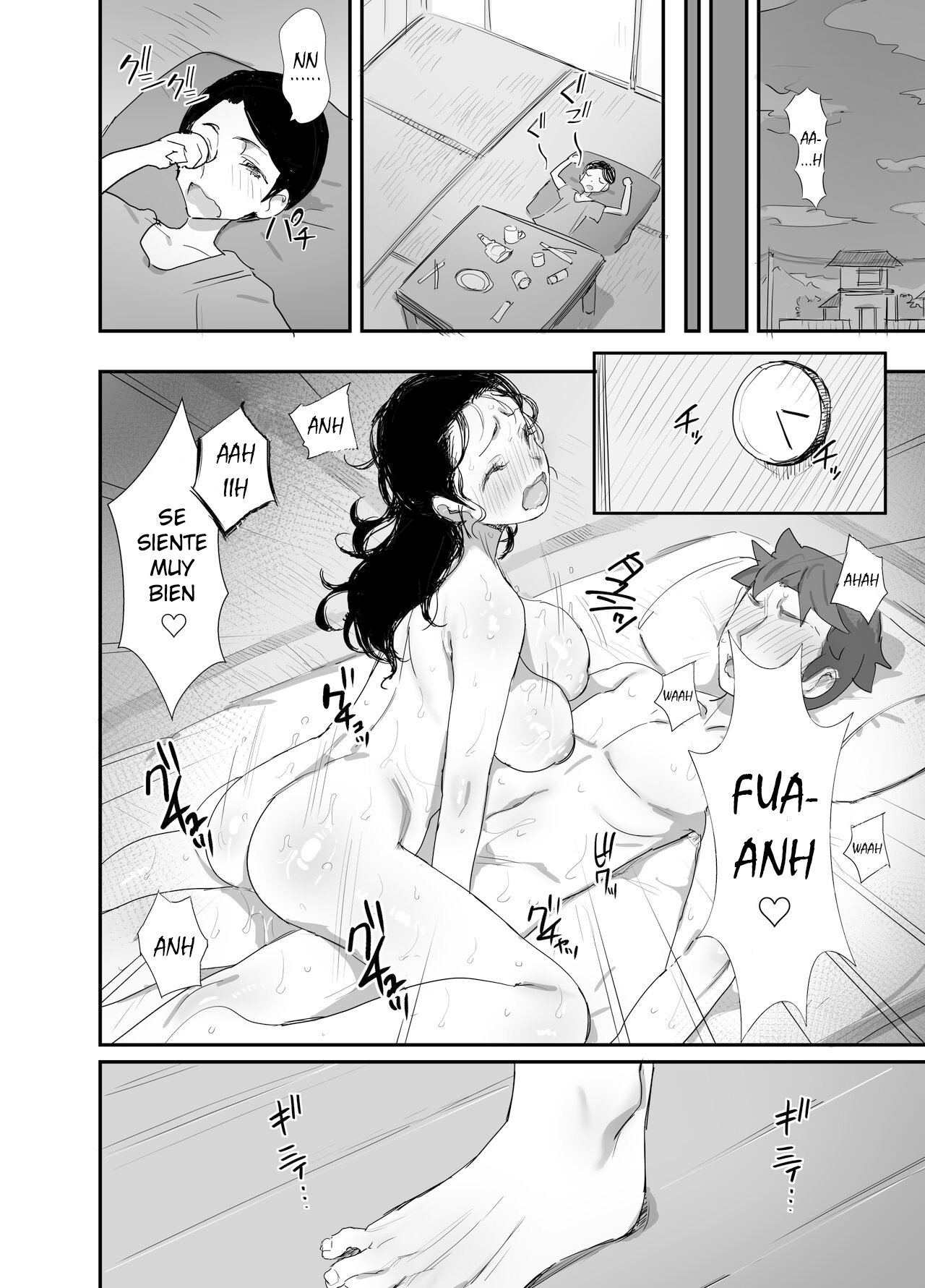 [Dynamic Mom (Onodera, Uni18)] Natsu to Oba-san 3 | Verano con una Mujer Mayor 3 [Spanish] [Digital] 图片编号 26