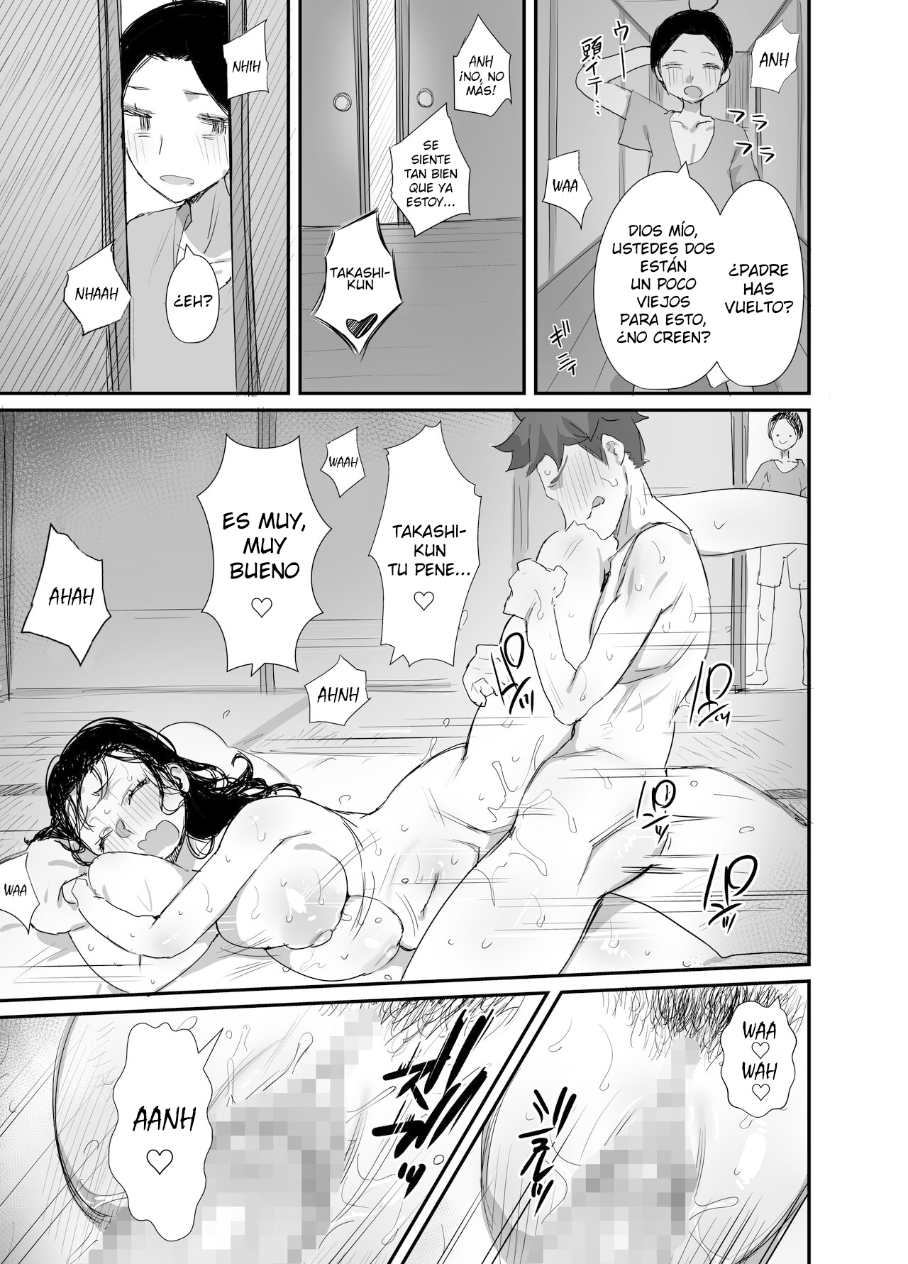 [Dynamic Mom (Onodera, Uni18)] Natsu to Oba-san 3 | Verano con una Mujer Mayor 3 [Spanish] [Digital] 图片编号 27