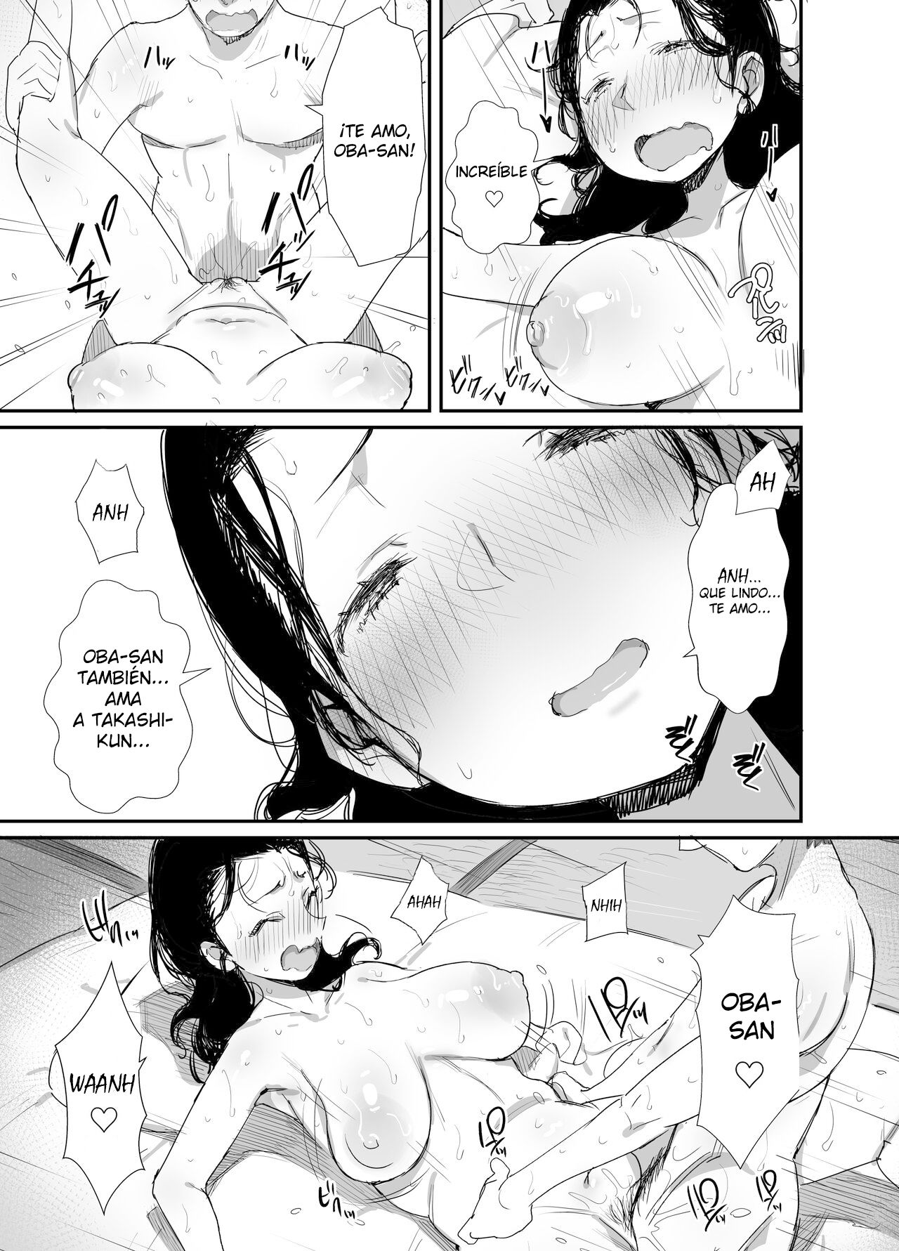 [Dynamic Mom (Onodera, Uni18)] Natsu to Oba-san 3 | Verano con una Mujer Mayor 3 [Spanish] [Digital] 图片编号 29