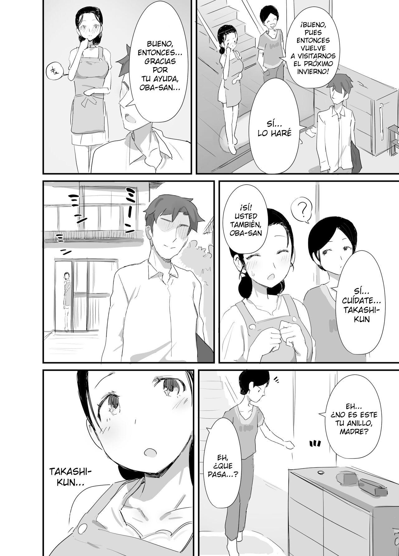 [Dynamic Mom (Onodera, Uni18)] Natsu to Oba-san 3 | Verano con una Mujer Mayor 3 [Spanish] [Digital] 图片编号 38