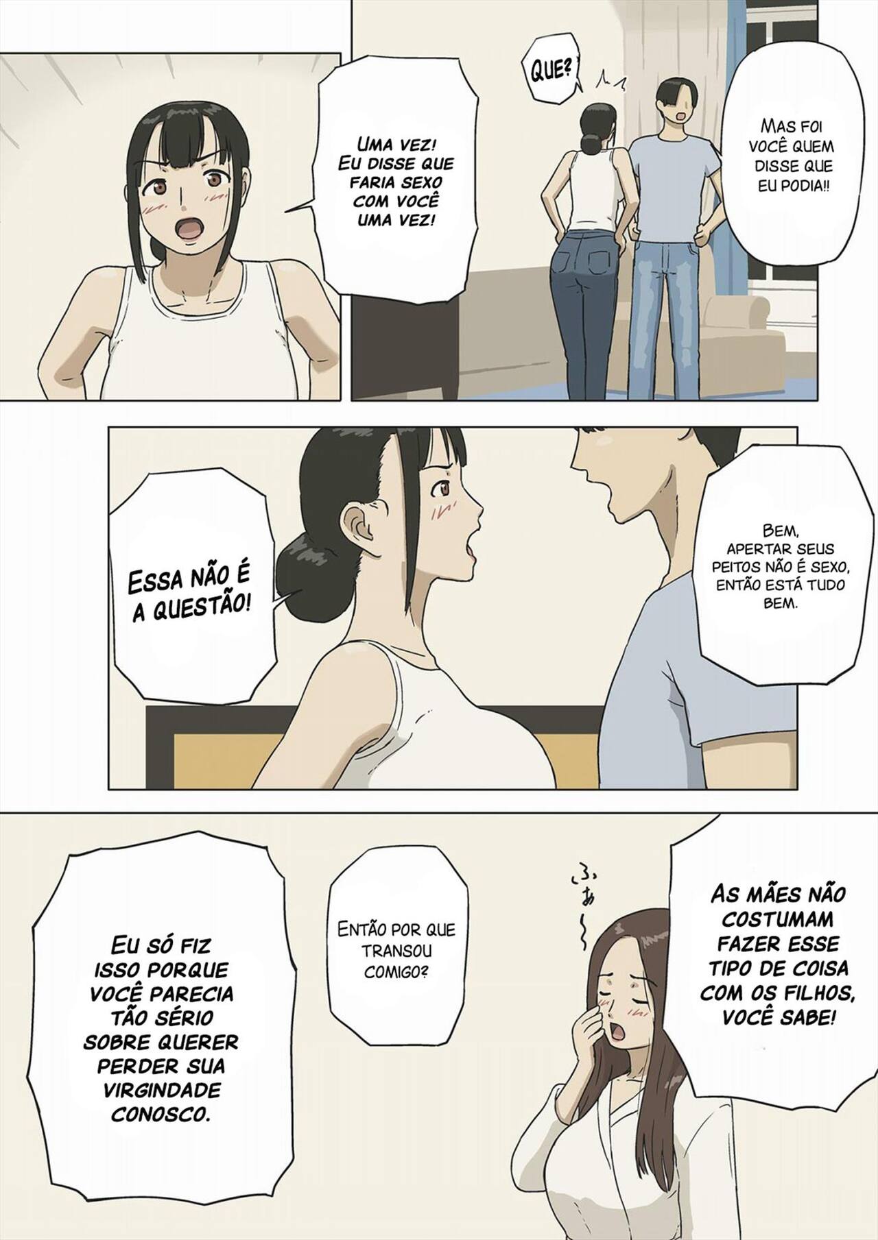 [Izayoi no Kiki] Share 2 Kaa-san tte Muriyari Saretari Suru no Suki na no? | Share 2: A mãe gosta de sexo a força? [Portuguese-BR] image number 12