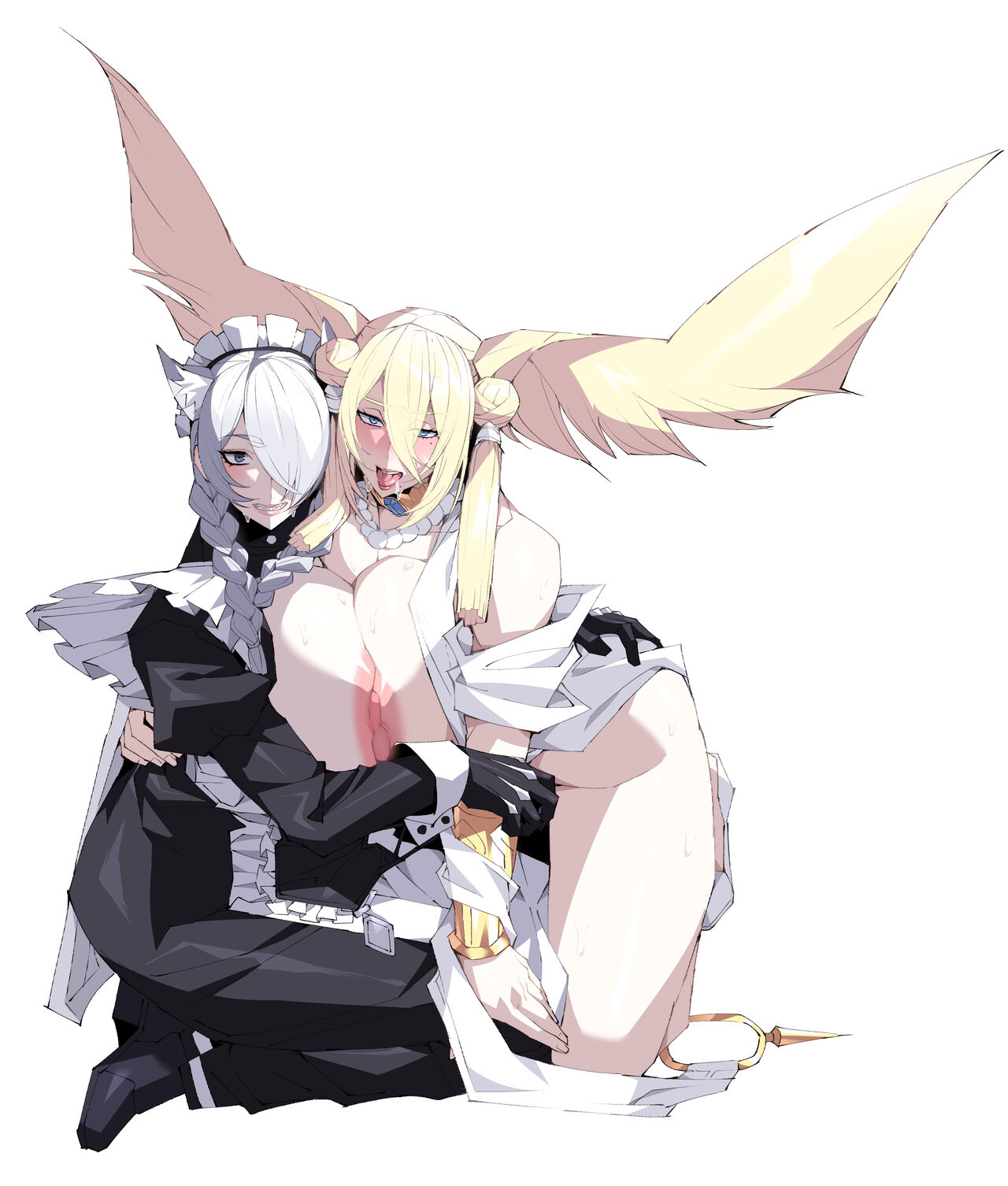 [Yakiniku tabe-tei (pobottoMnMn)] Kyokon tensei seiki shijou shugina i sekai ni tensei shitanode bakunyuu bijo to hame makuri 图片编号 25