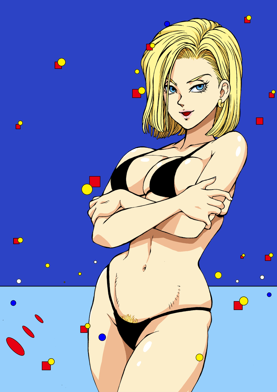 [Macaroni Ring (Kugayama Hodai)] Eromizugi! Vol. 5 Hitozuma Ningen 18-gou (Dragon Ball Z) 图片编号 2