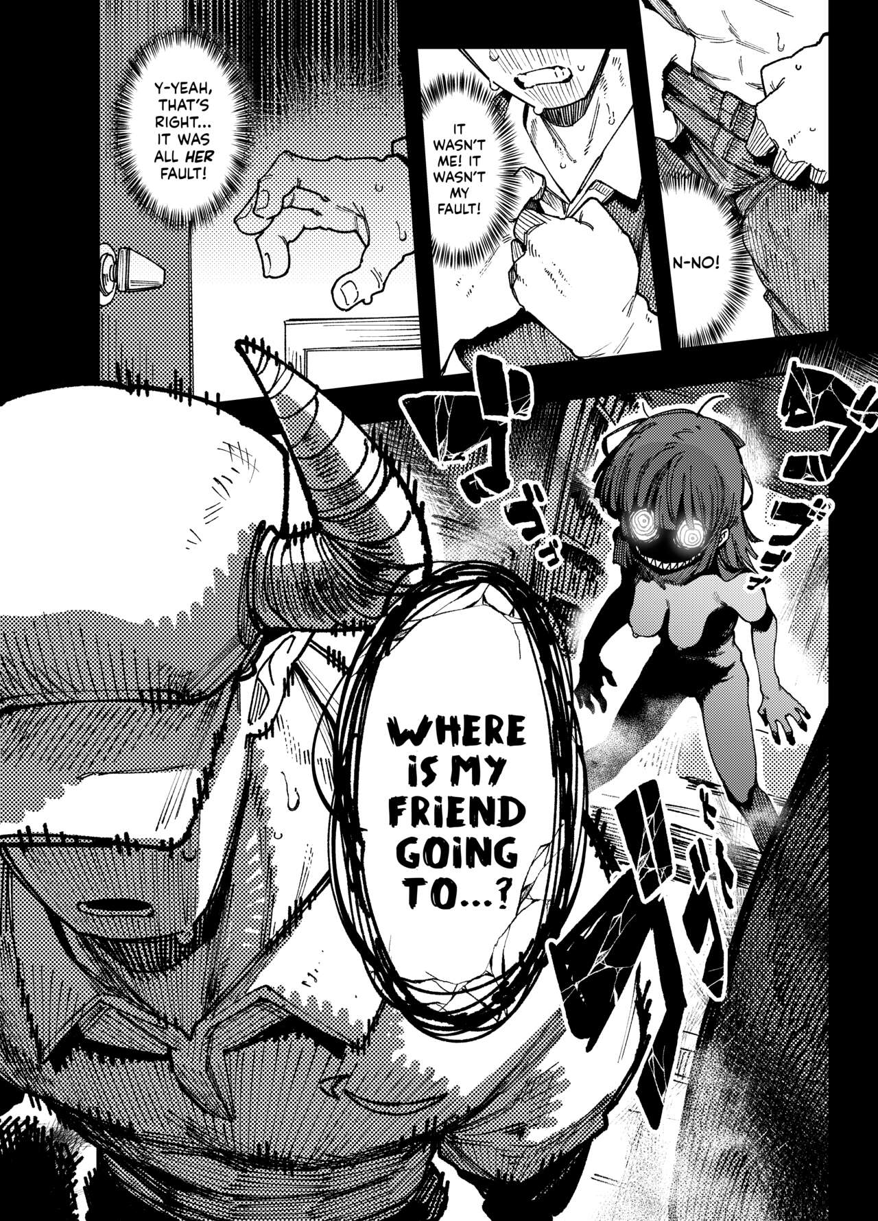 [Hoshoku Shoujo (Karasu Chan)] Ie ga Shike Sugite Haete Kita Genkaku Yuuhatsu Kinoko wo Gosyoku Shite Hatsujyou Shita Ato no Are ya Kore [English] [Digital] 图片编号 50