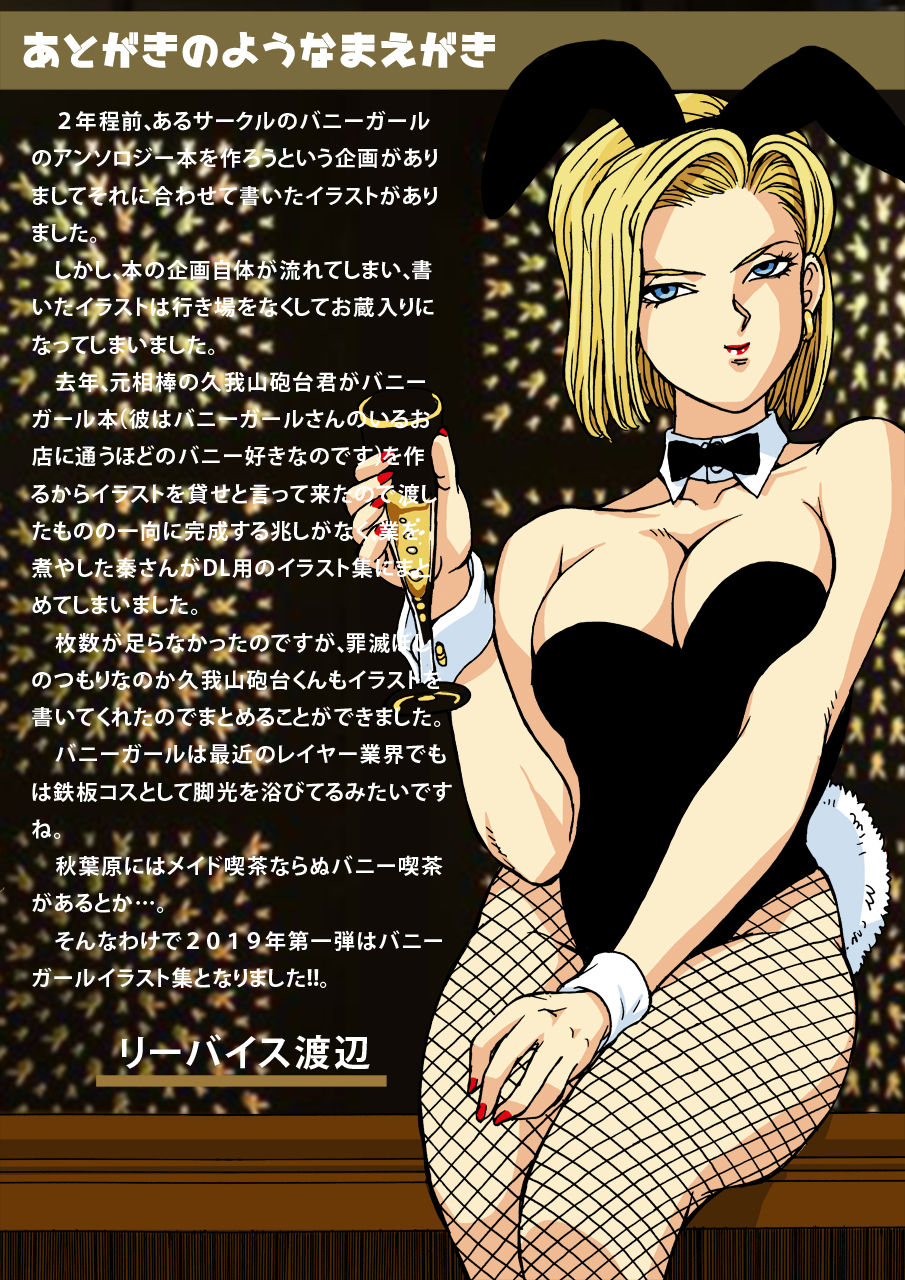 [Macaroni Ring (Liveis Watanabe)] 18 to Bulma no Bunnygirl ni Kanpai! (Dragon Ball Z) numero di immagine  2