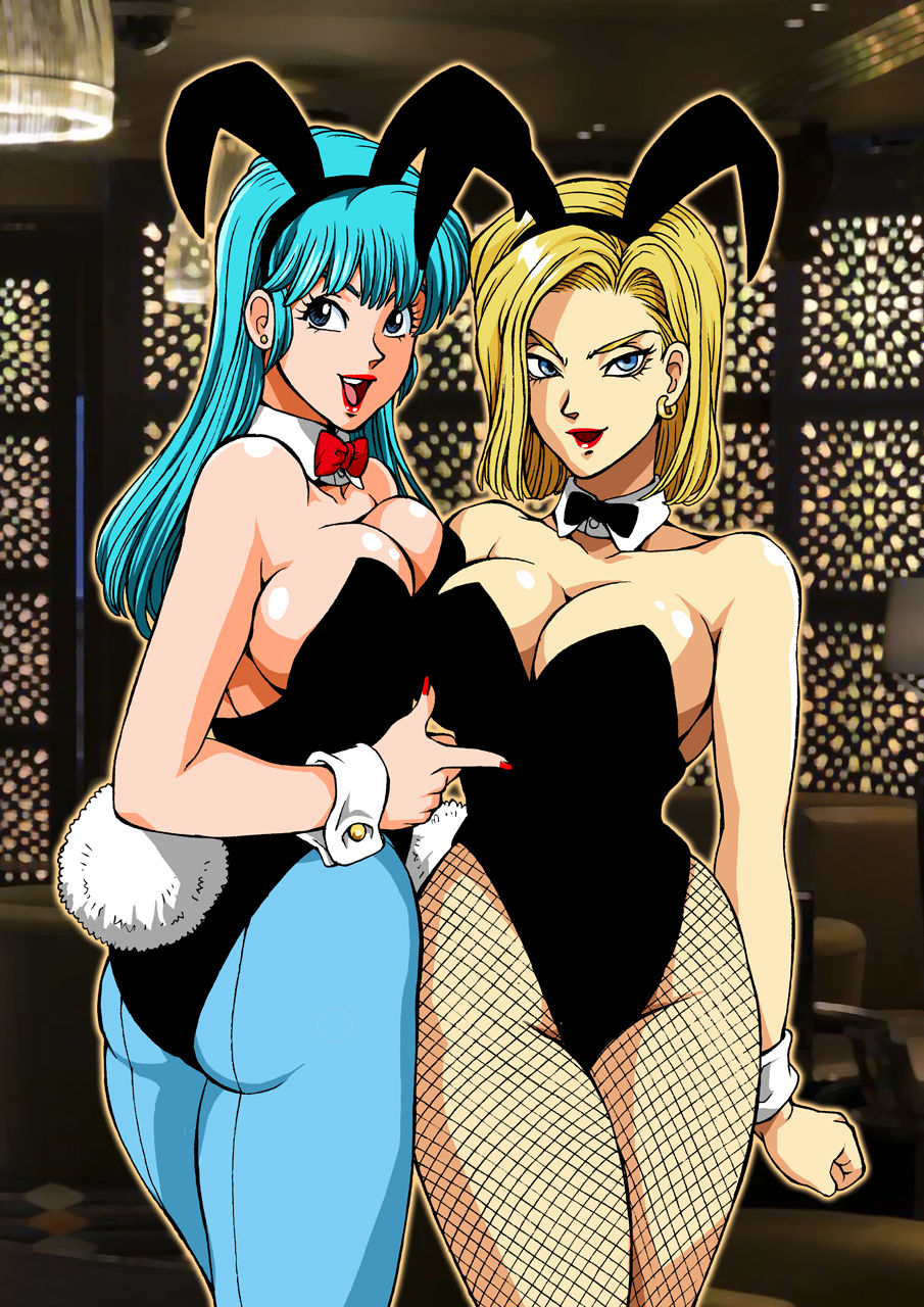 [Macaroni Ring (Liveis Watanabe)] 18 to Bulma no Bunnygirl ni Kanpai! (Dragon Ball Z) numero di immagine  3