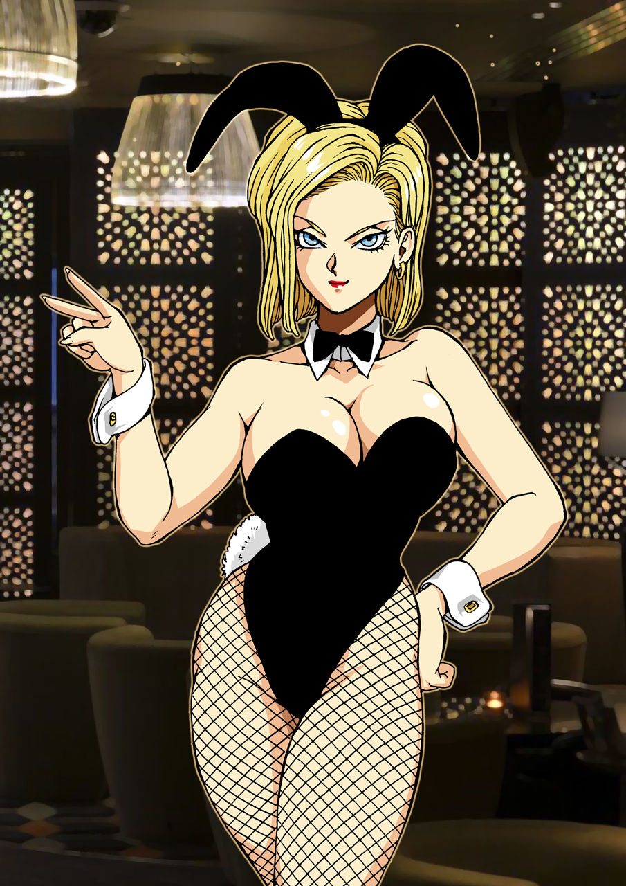 [Macaroni Ring (Liveis Watanabe)] 18 to Bulma no Bunnygirl ni Kanpai! (Dragon Ball Z) numero di immagine  4