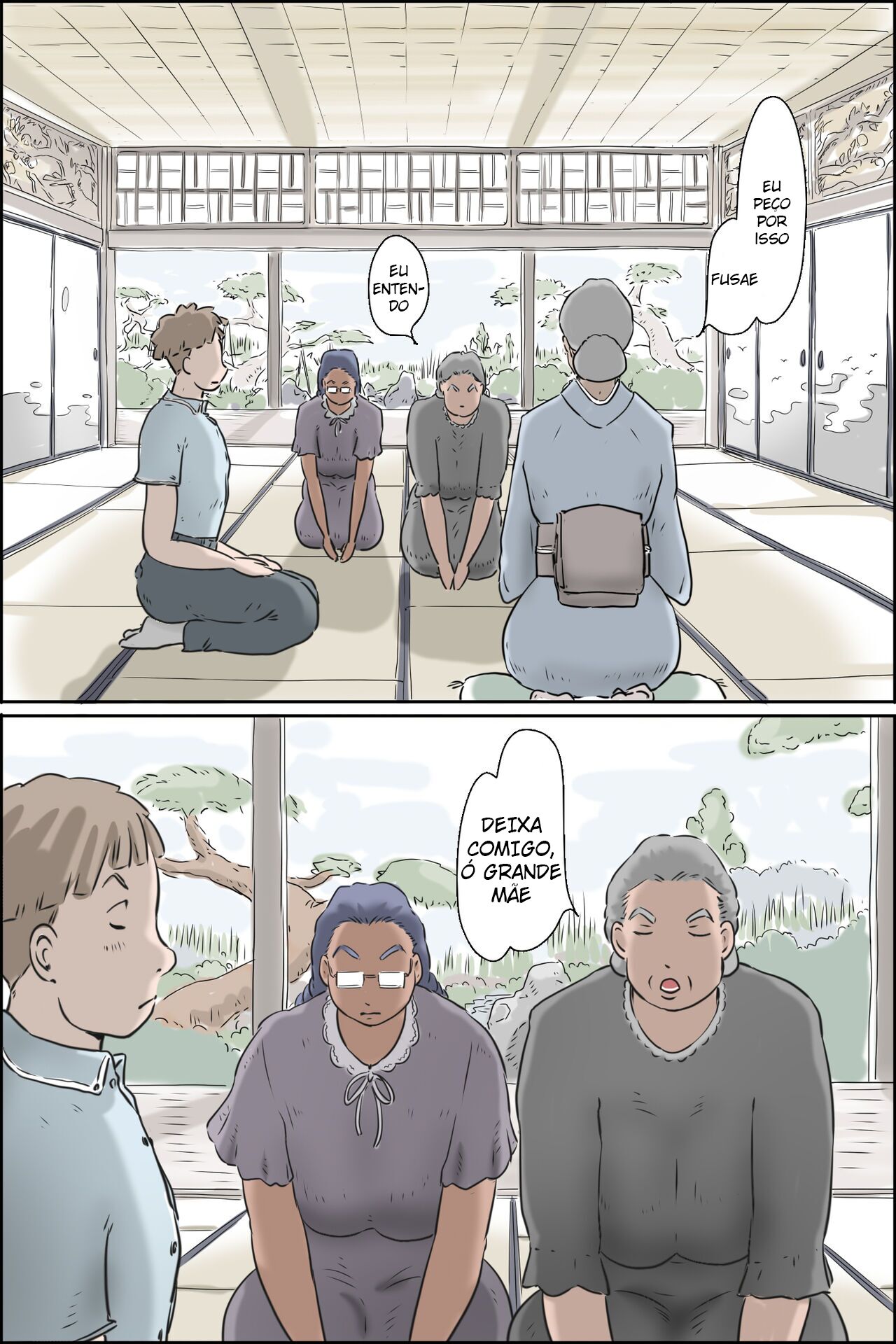 [Zenmai Kourogi] Nagare sei no ninkatsu Pandemikku (Fusae-hen) | Pandemia de gravidez de fluxo claro [Português] Ican image number 2